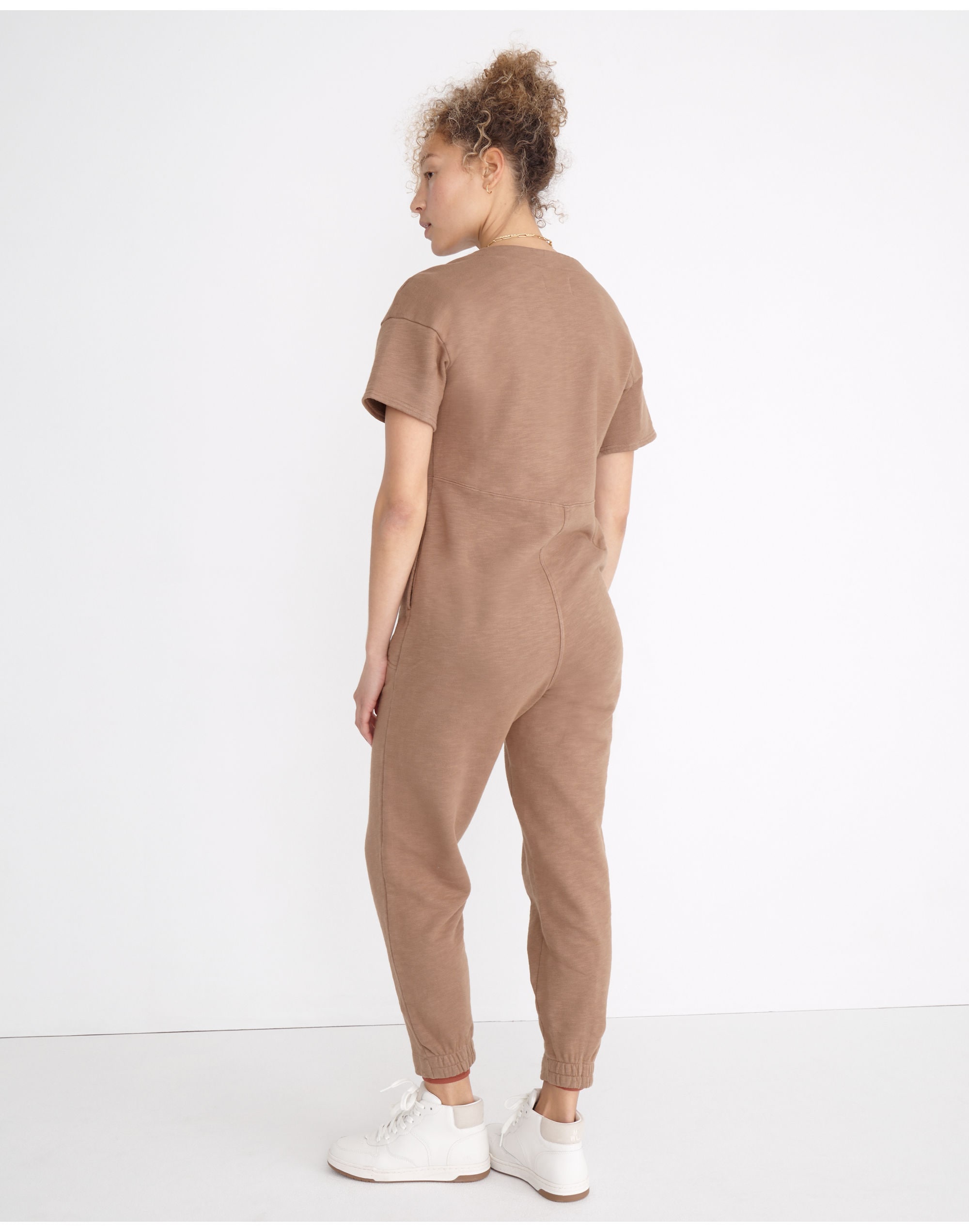 MWL Short-Sleeve Coverall Jumpsuit | Madewell