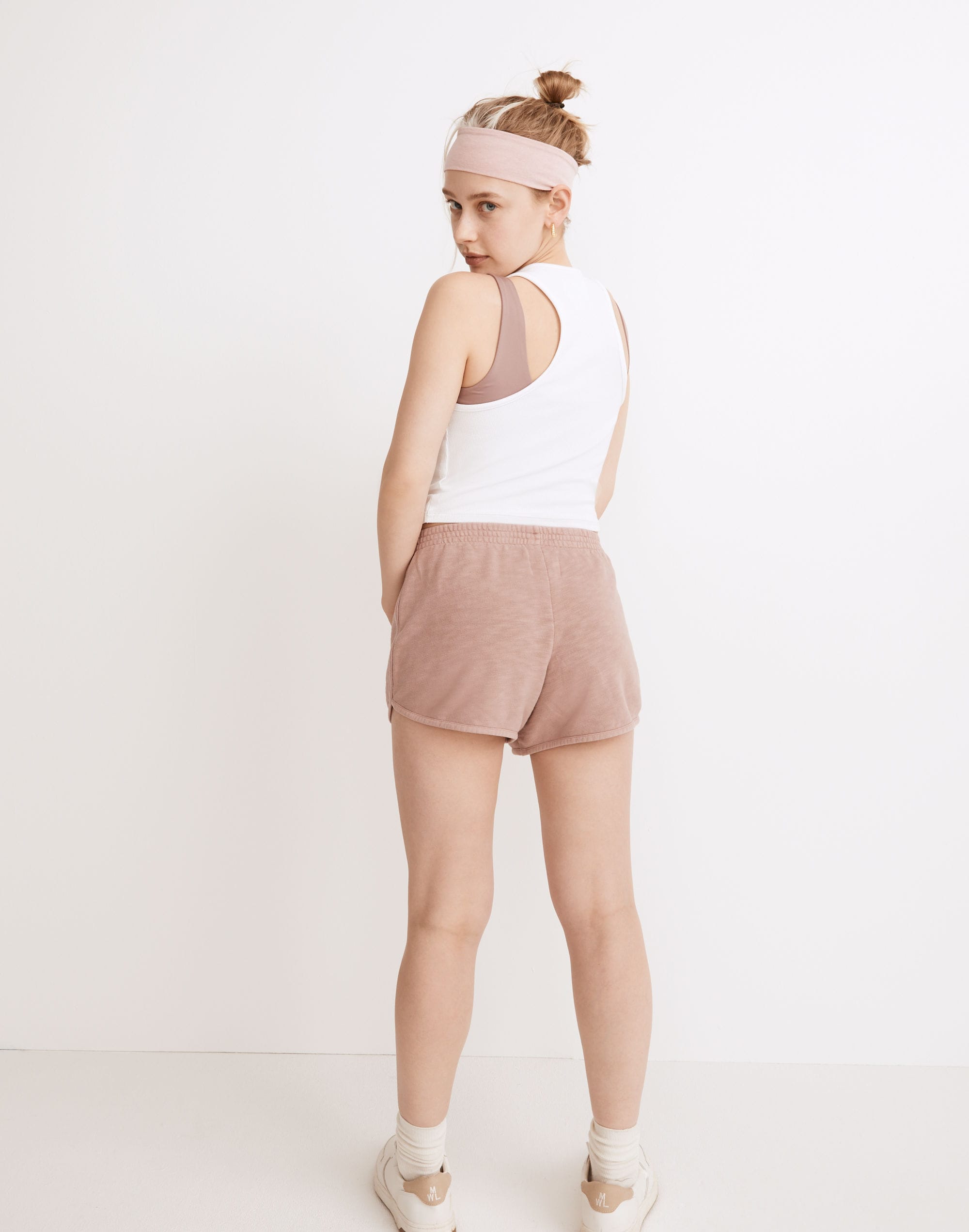 MWL Curved-Hem Sweatshorts | Madewell