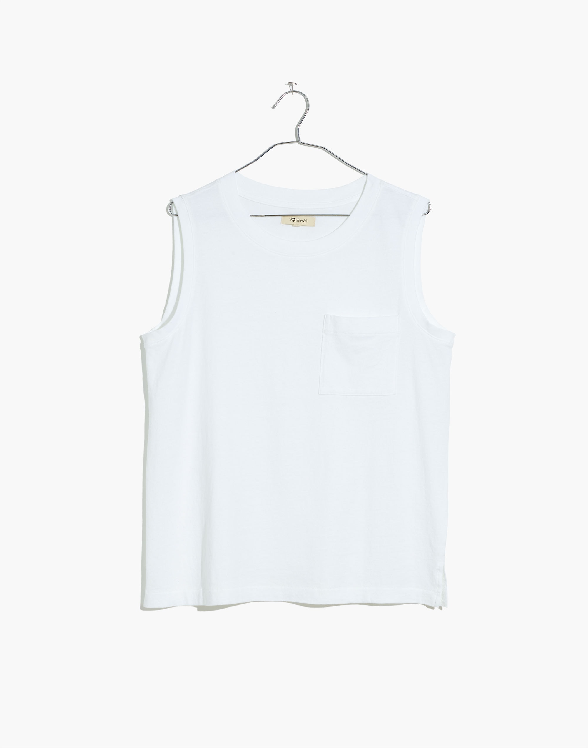 Softfade Cotton Oversized Muscle Tank | Madewell