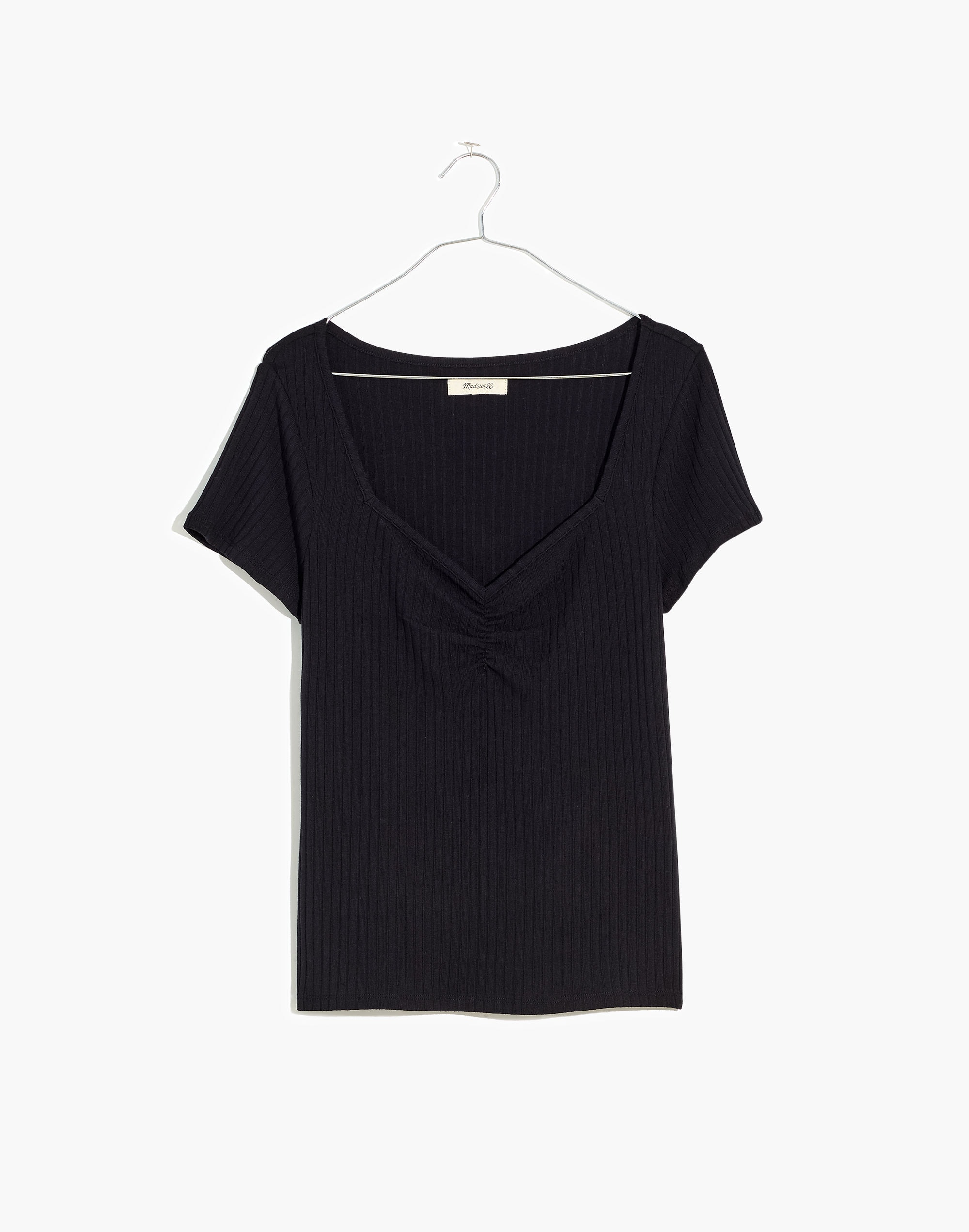 Ribbed Sweetheart Tee | Madewell