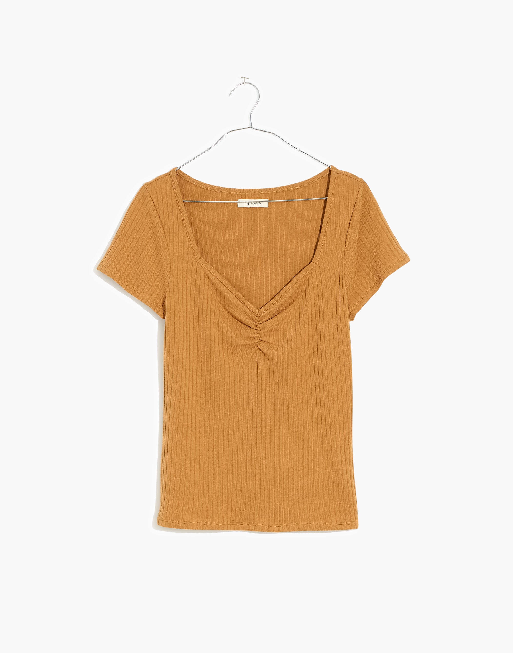 Ribbed Sweetheart Tee | Madewell