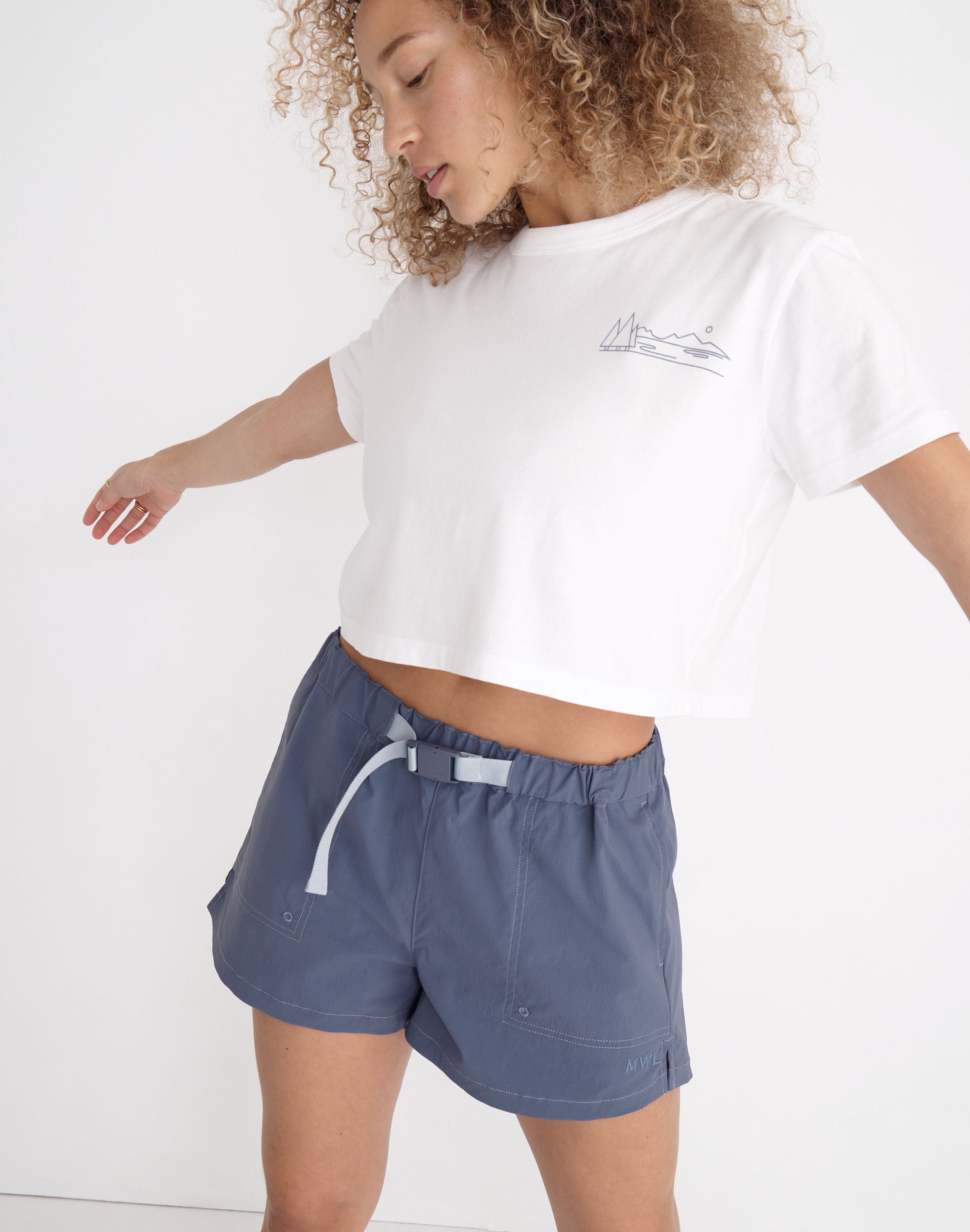 MWL Hikerscape Crop Tee | Madewell