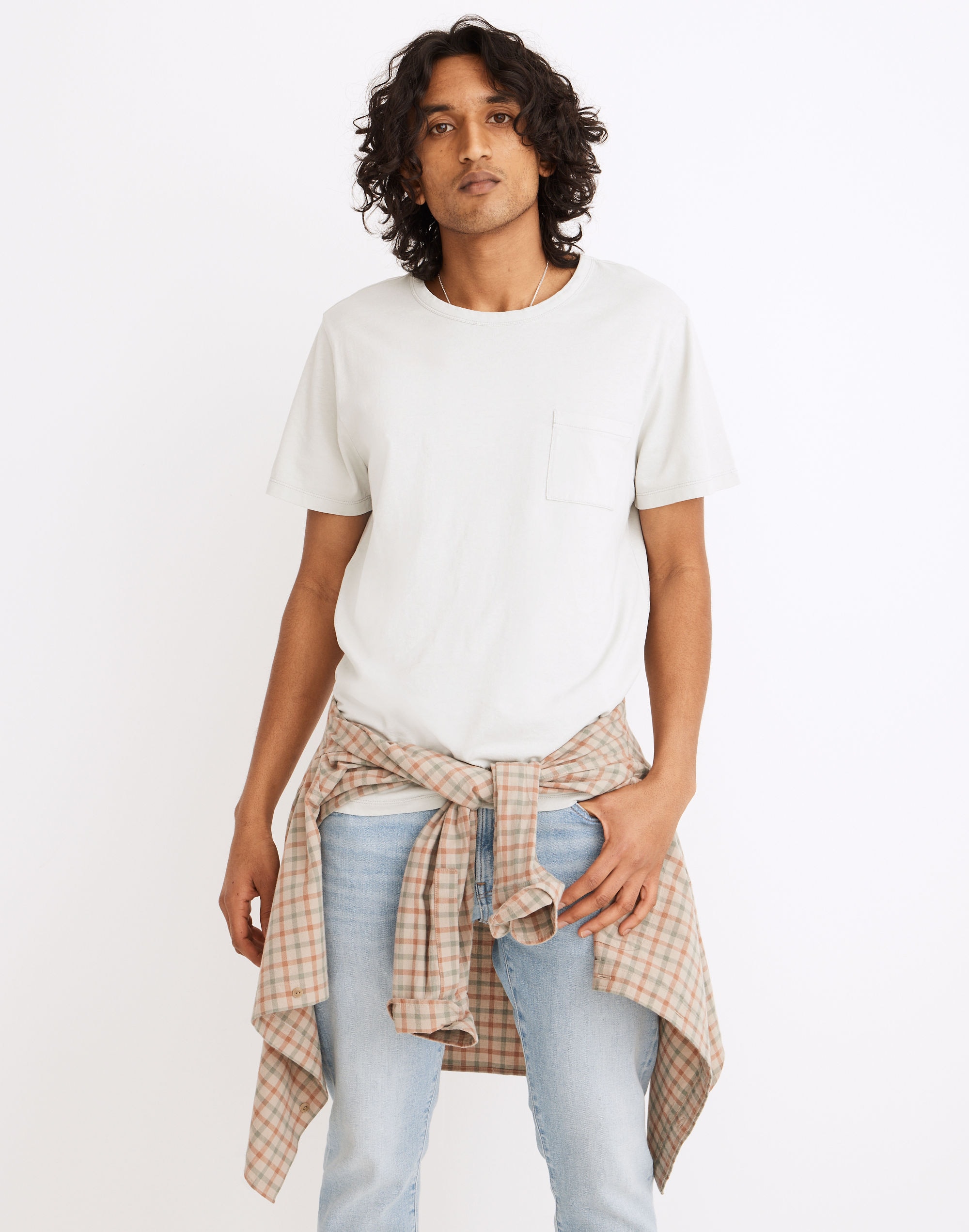 Cotton-Hemp Pocket Tee | Madewell