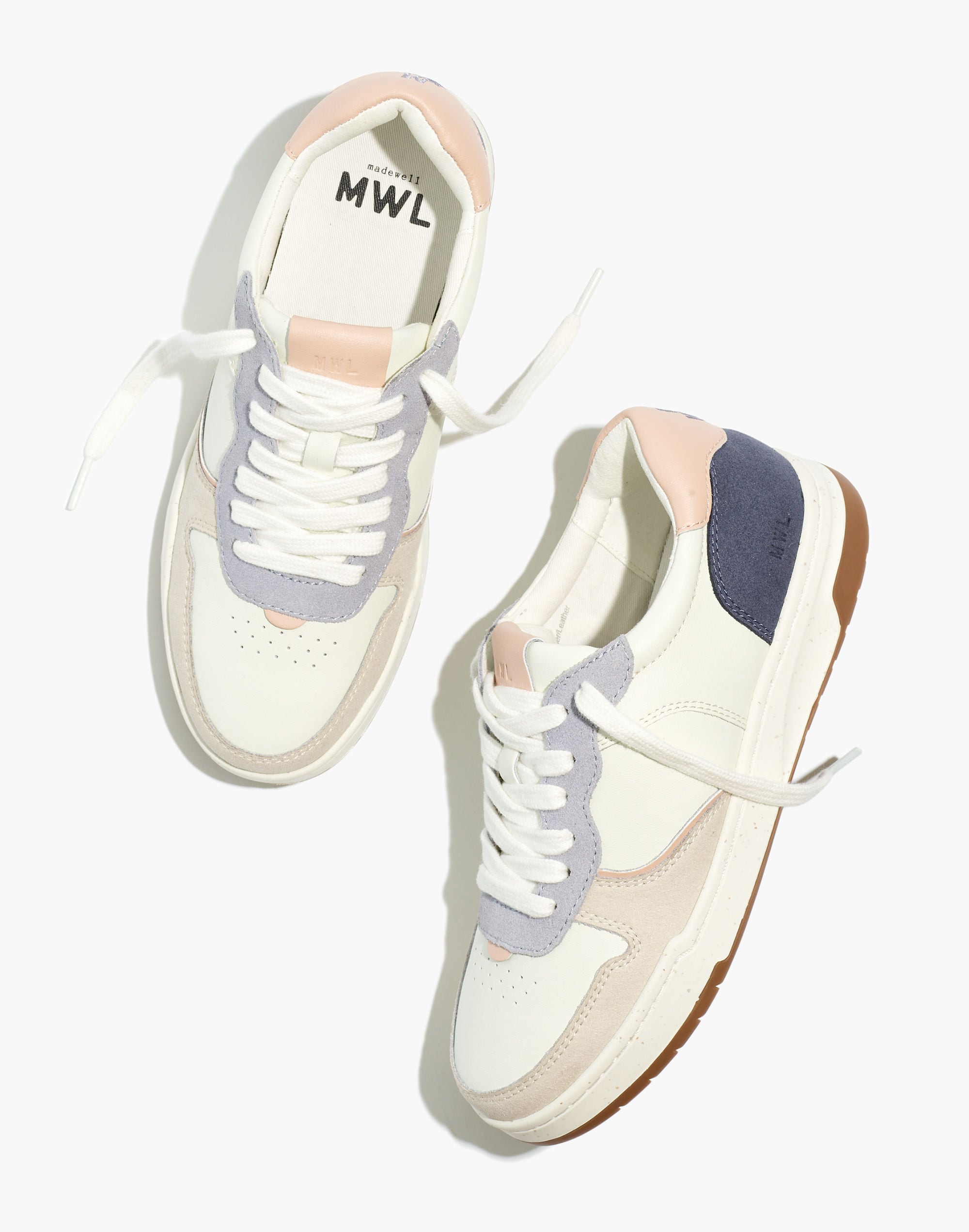 Court Low-Top Sneakers in Colorblock