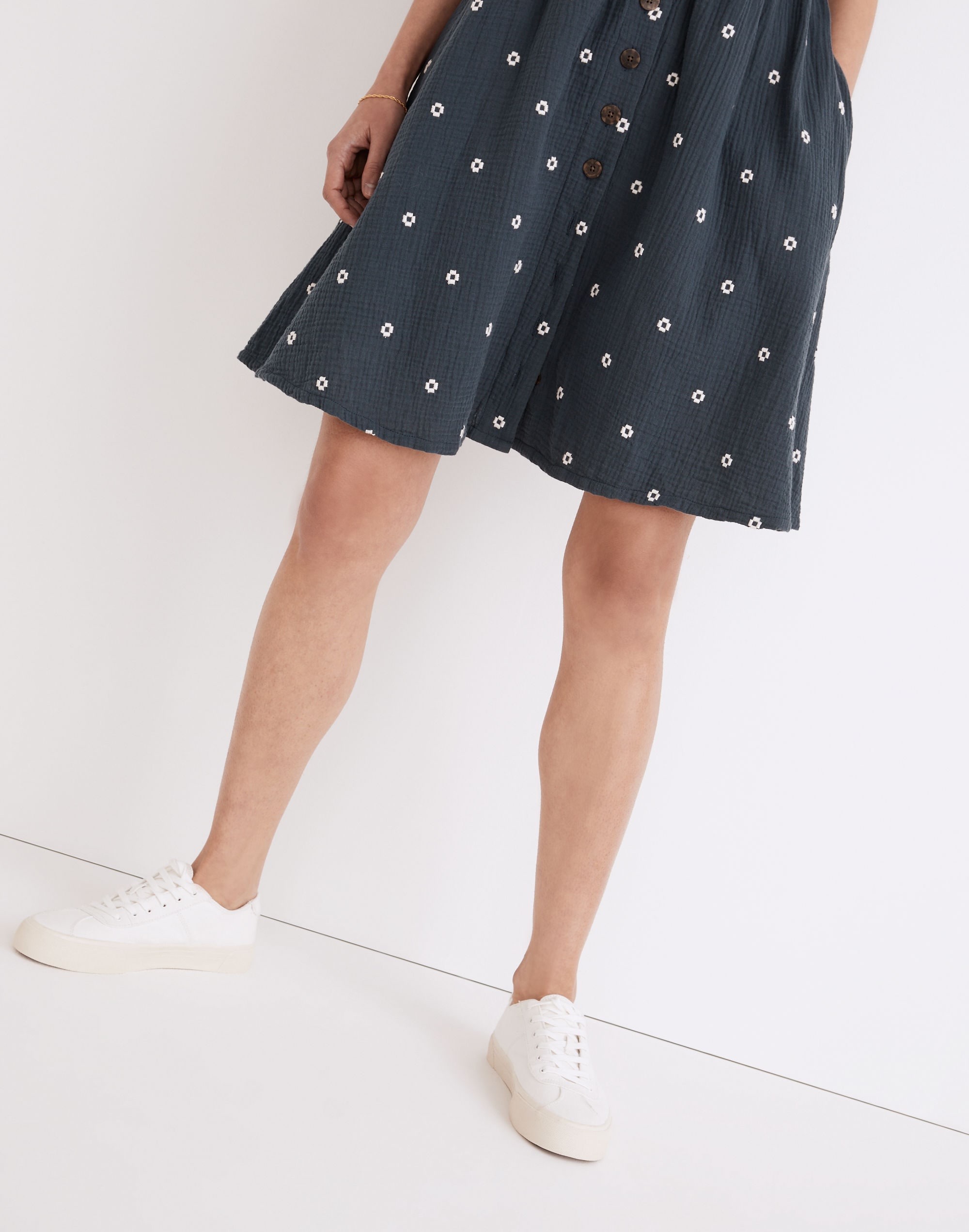 Sidewalk Low-Top Sneakers in (Re)sourced Canvas | Madewell