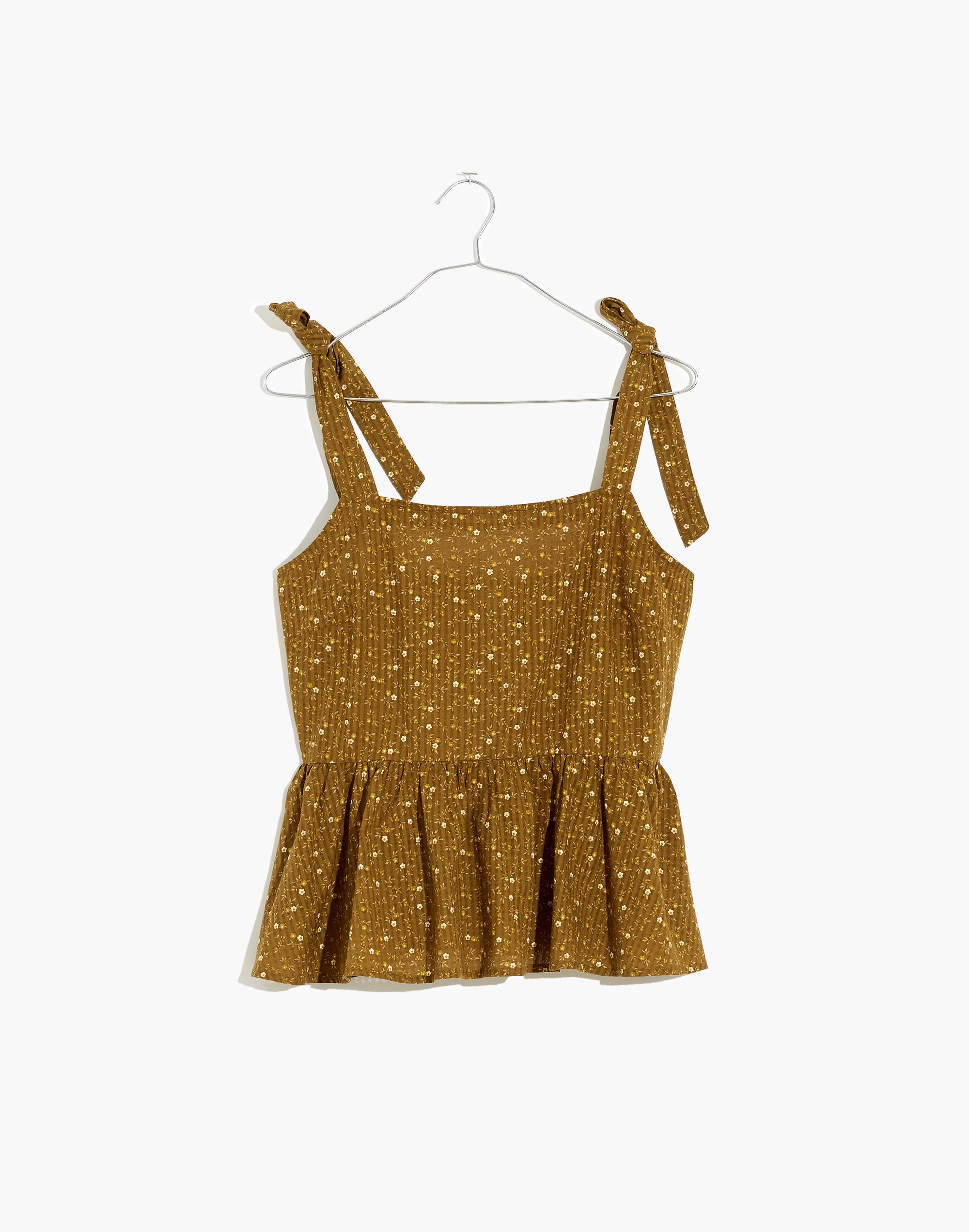 Rosalie Tie-Strap Top Daisy Stitch | Madewell