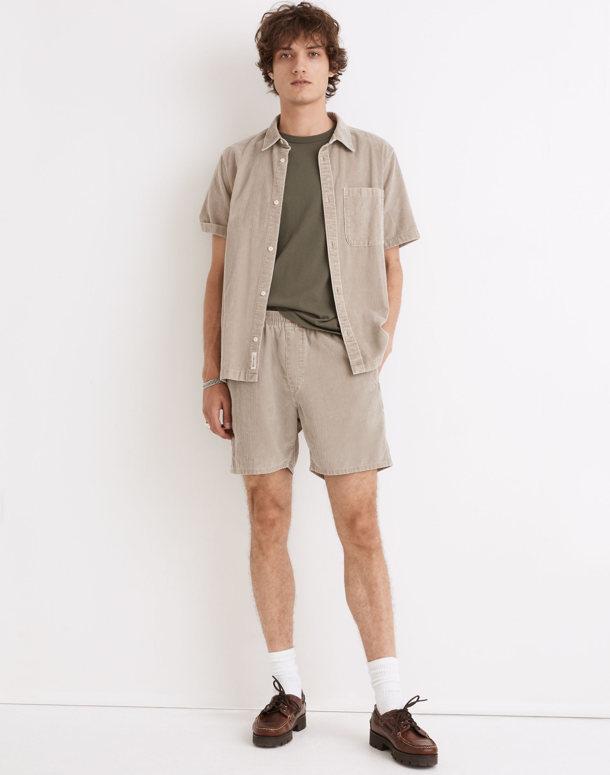 6 1/2" Variegated Corduroy Shorts | Madewell