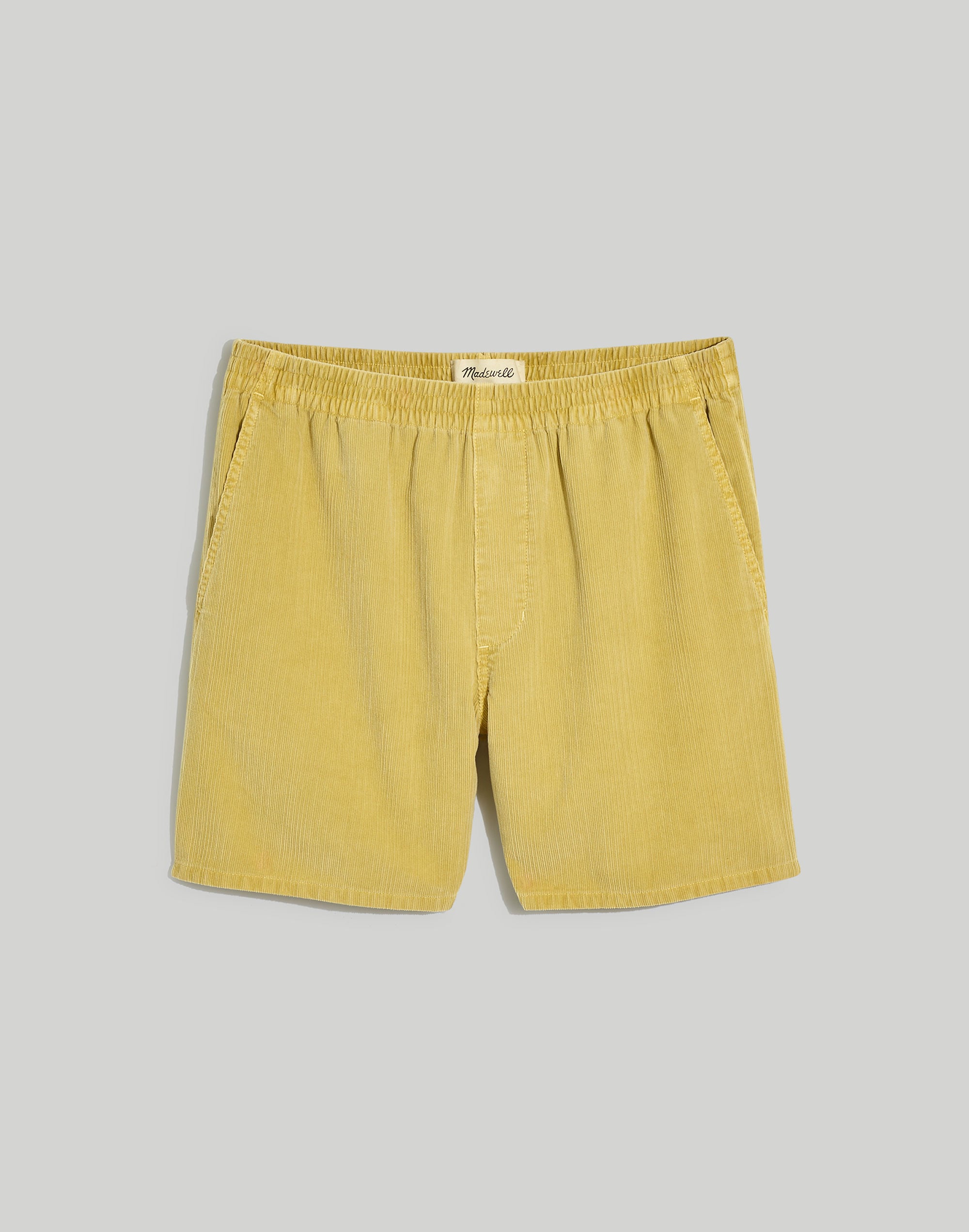 Knot Melrose corduroy shorts - Yellow