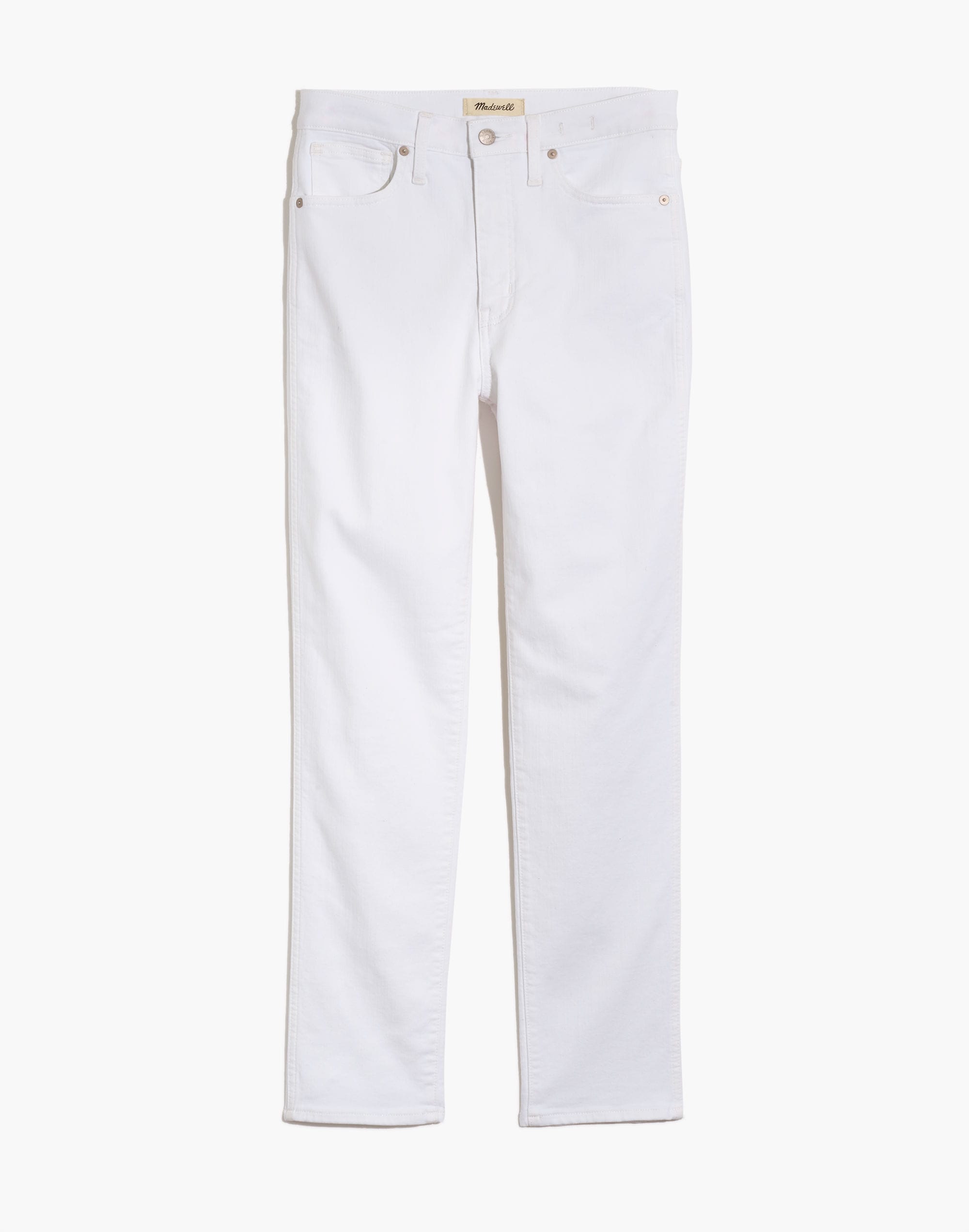 Plus Stovepipe Jeans Pure White