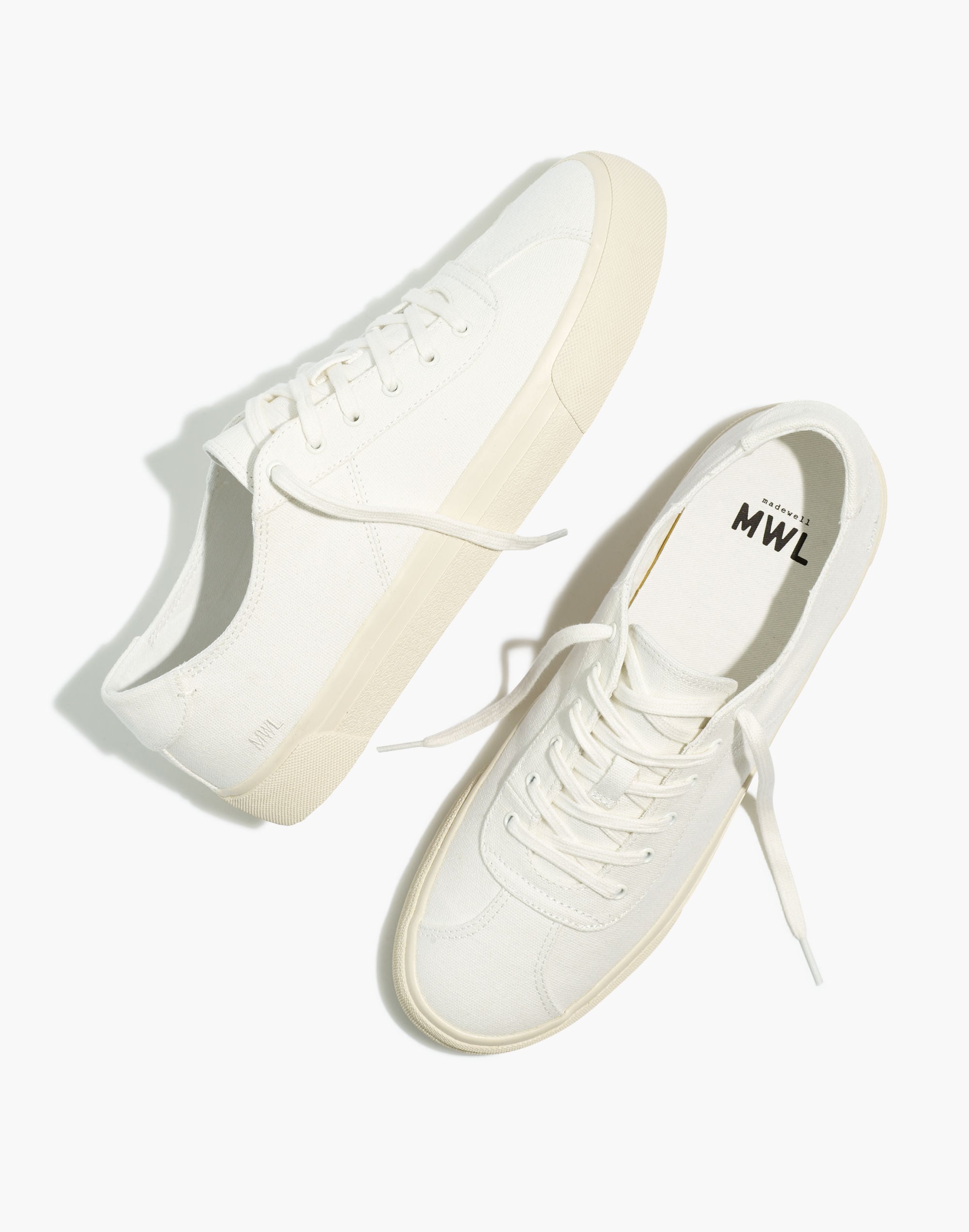 Sidewalk Low-Top Sneakers in (Re)sourced Canvas | Madewell