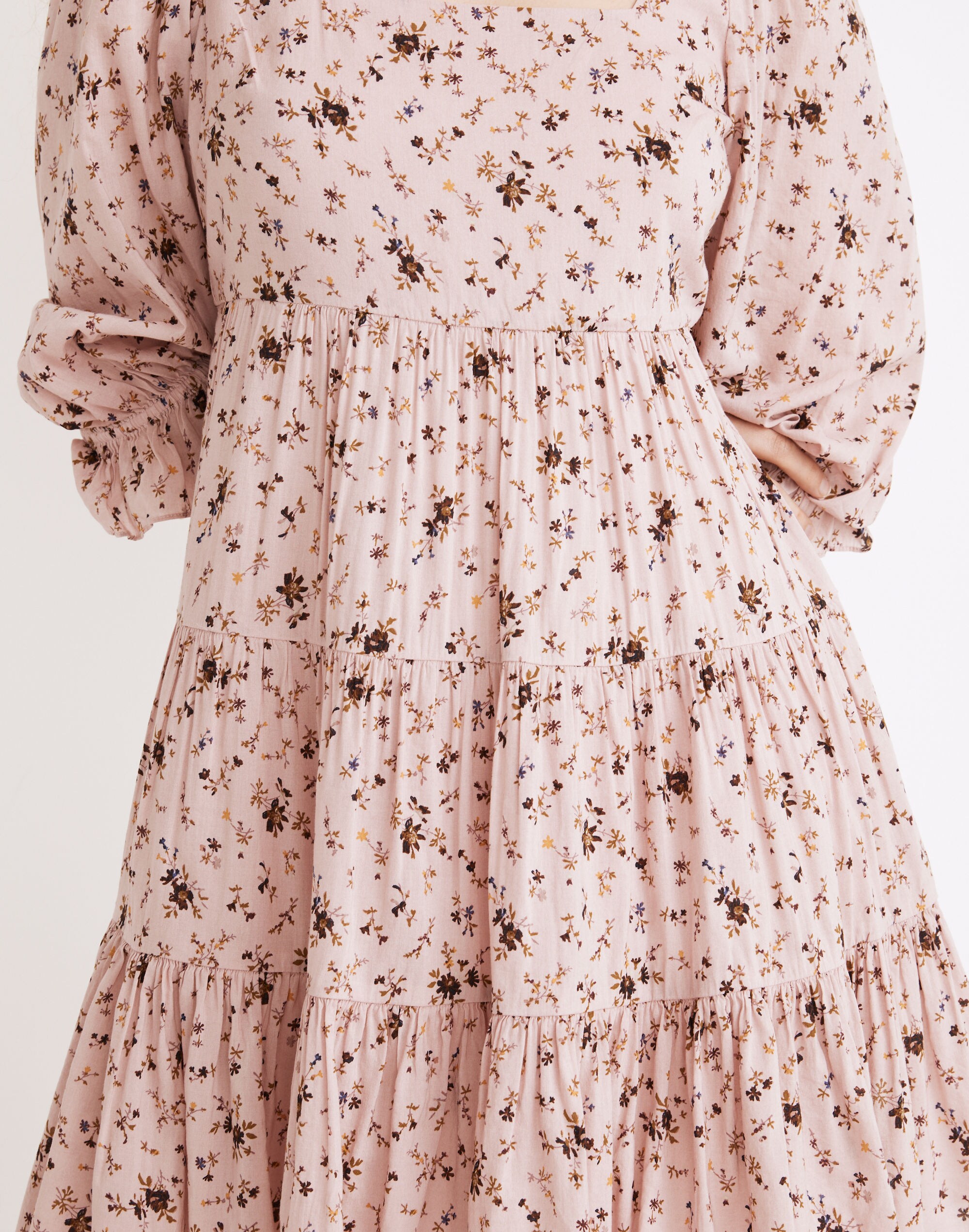 Lizzie Babydoll Dress Fresh Sprigs | Madewell