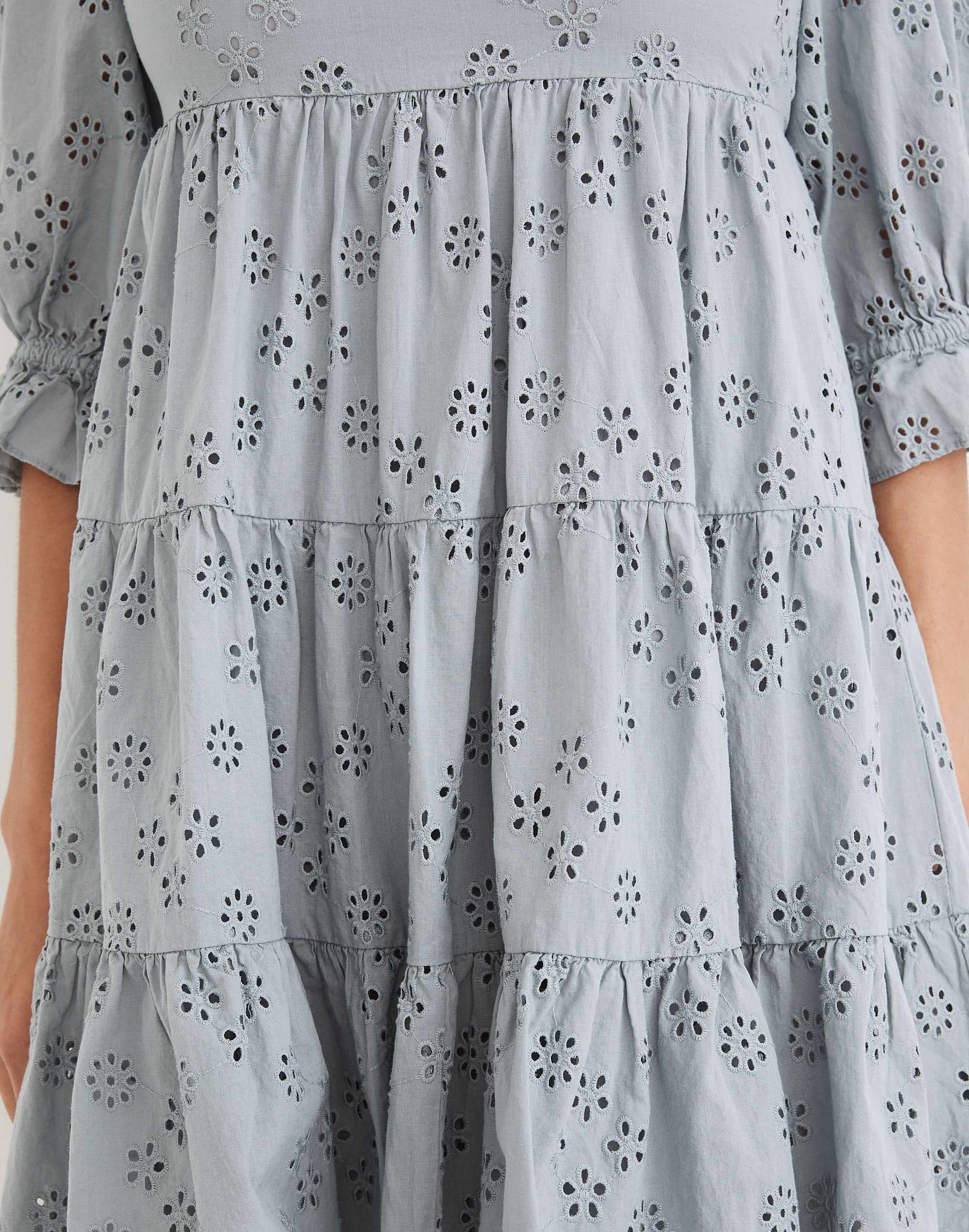 Eyelet Lizzie Babydoll Dress | Madewell