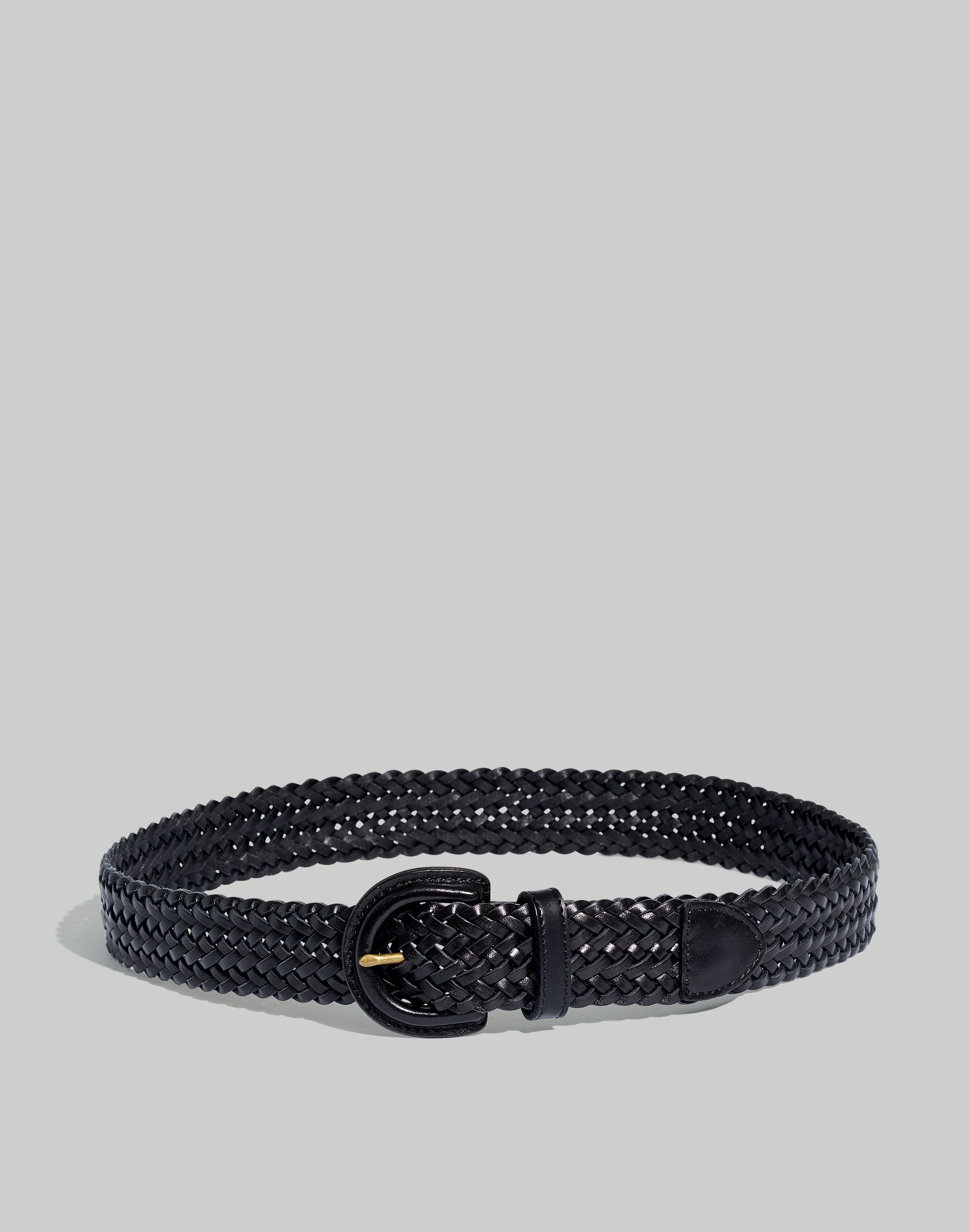 Woven Leather Belt | Madewell