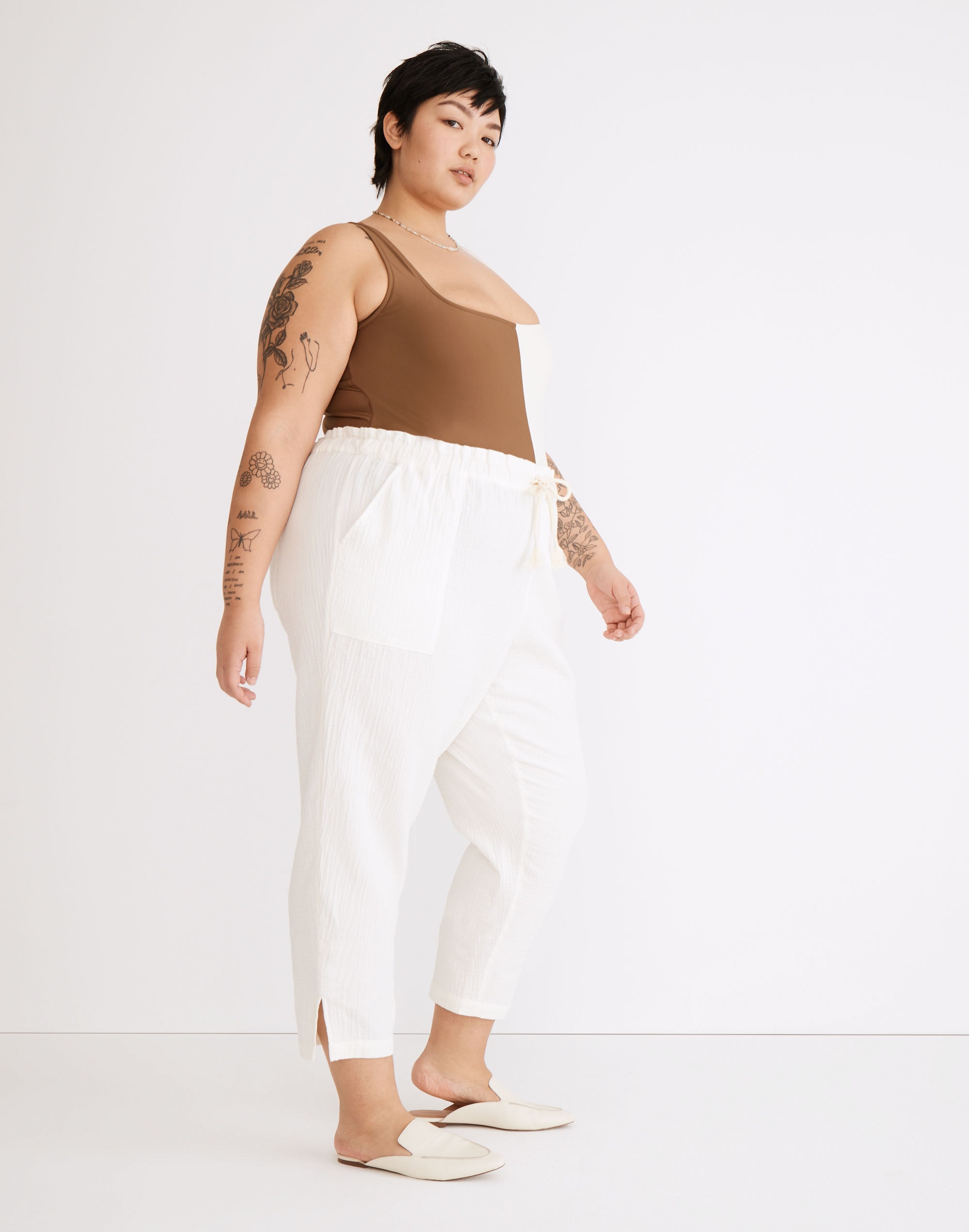 Plus Lightestspun Beach Cover-Up Pants | Madewell