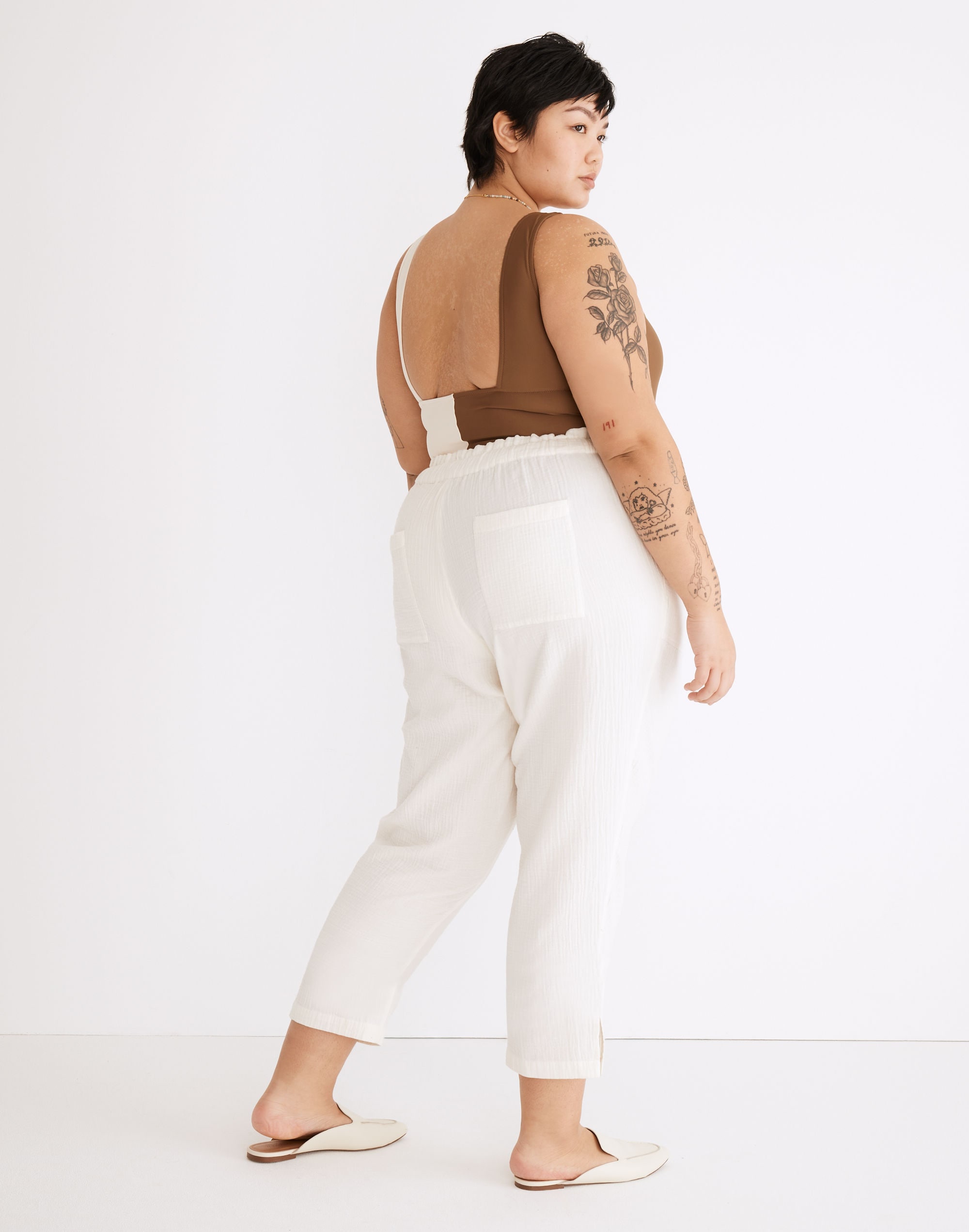 Plus Lightestspun Beach Cover-Up Pants | Madewell