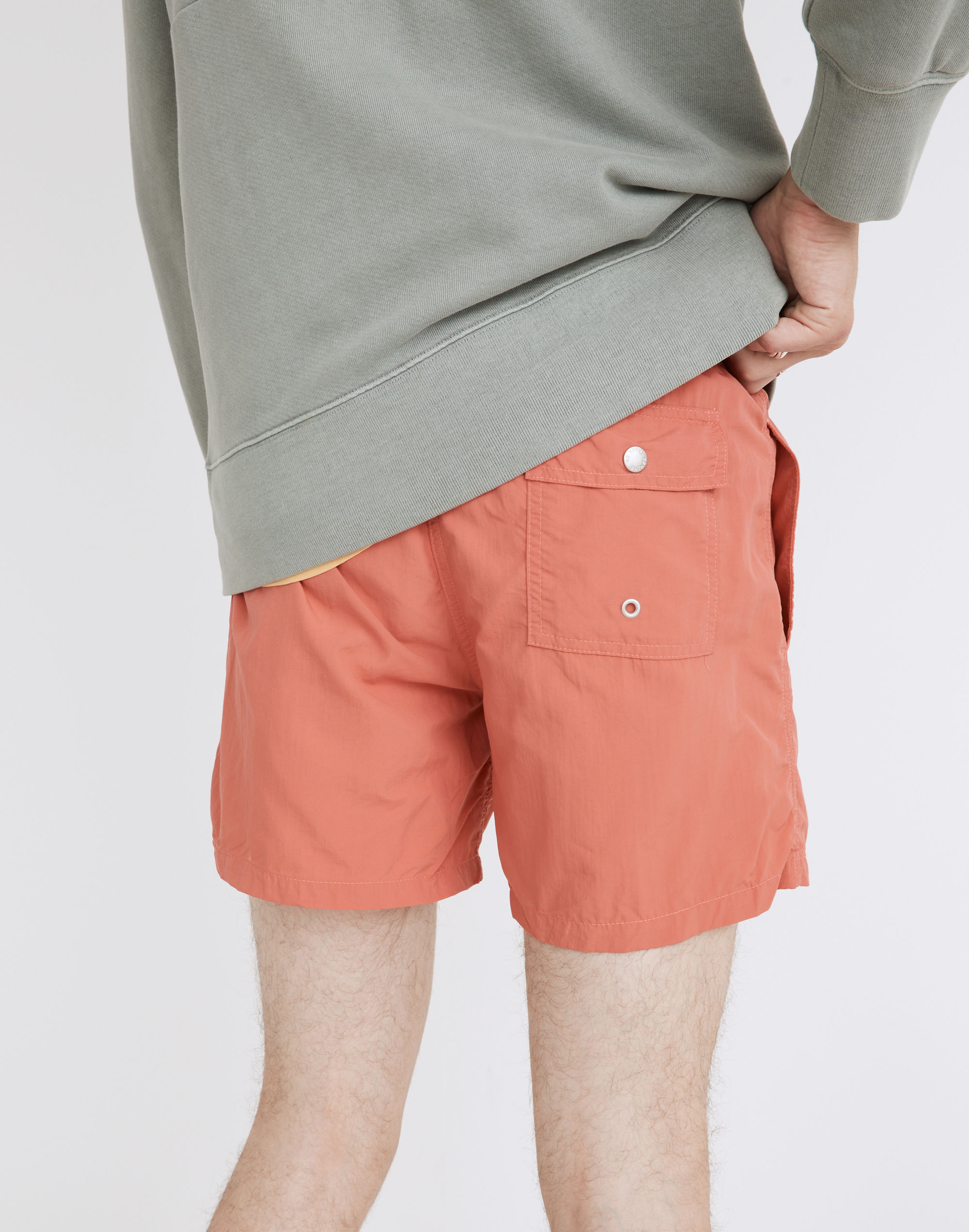 Bather Swim Trunks Solid | Madewell