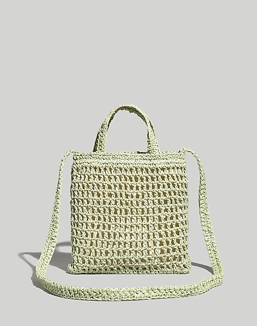  Other Stories Crossbody Straw Bag in Natural