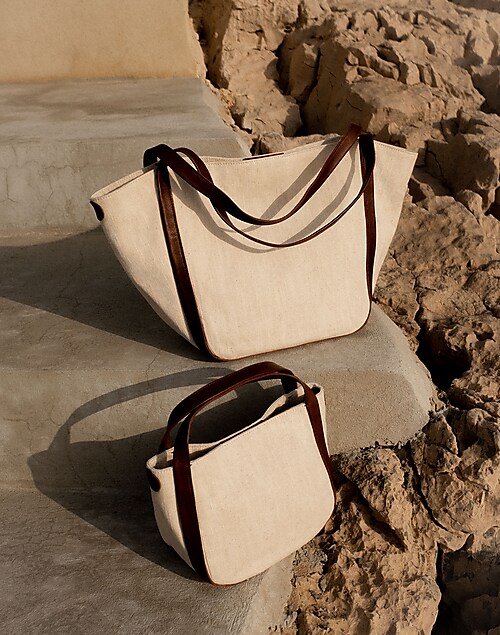 The Sydney Crossbody Bag: Cotton-Linen Edition