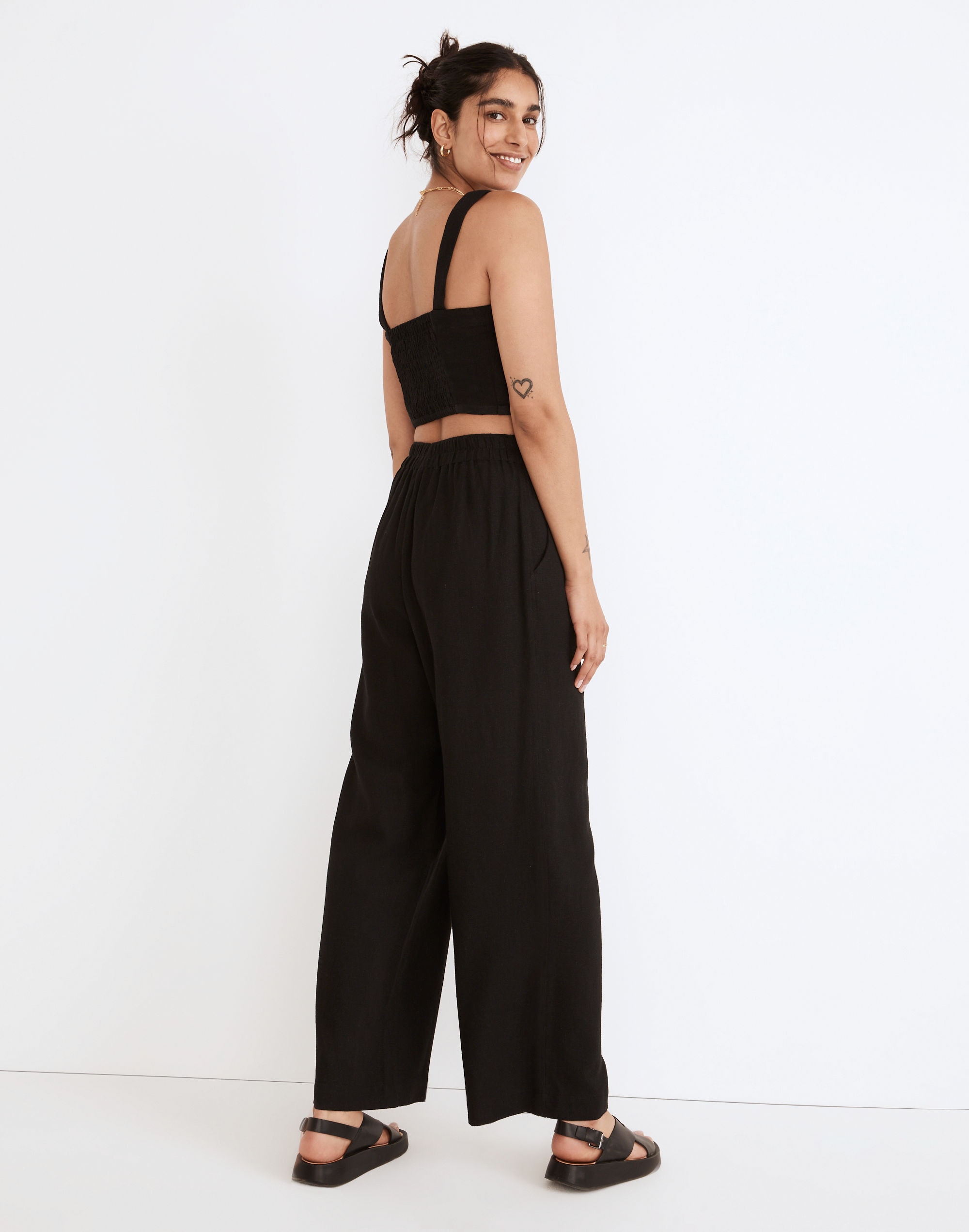 Breezewoven Pull-On High-Rise Straight Pants | Madewell