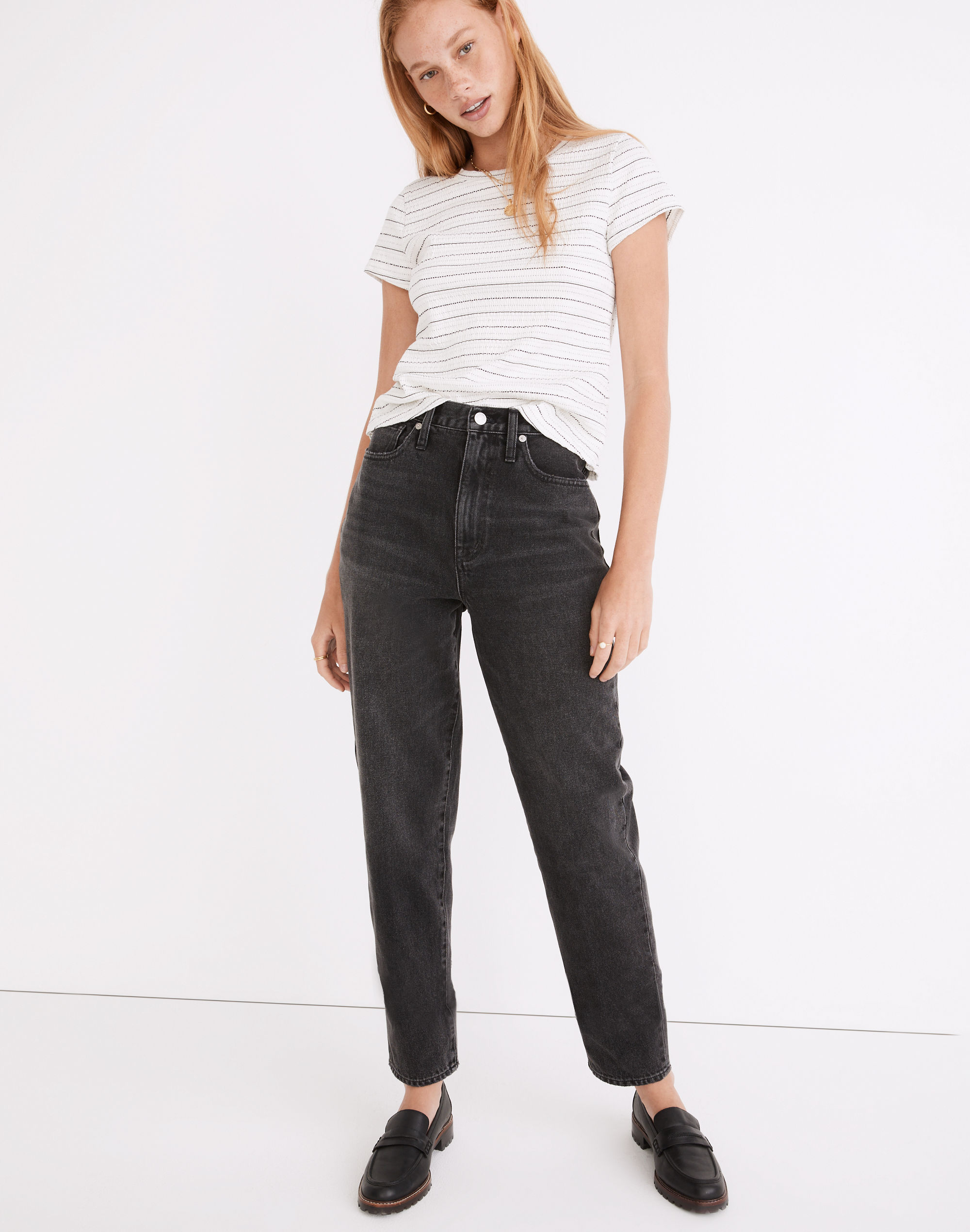 Baggy Flare Jeans in Lunar Wash