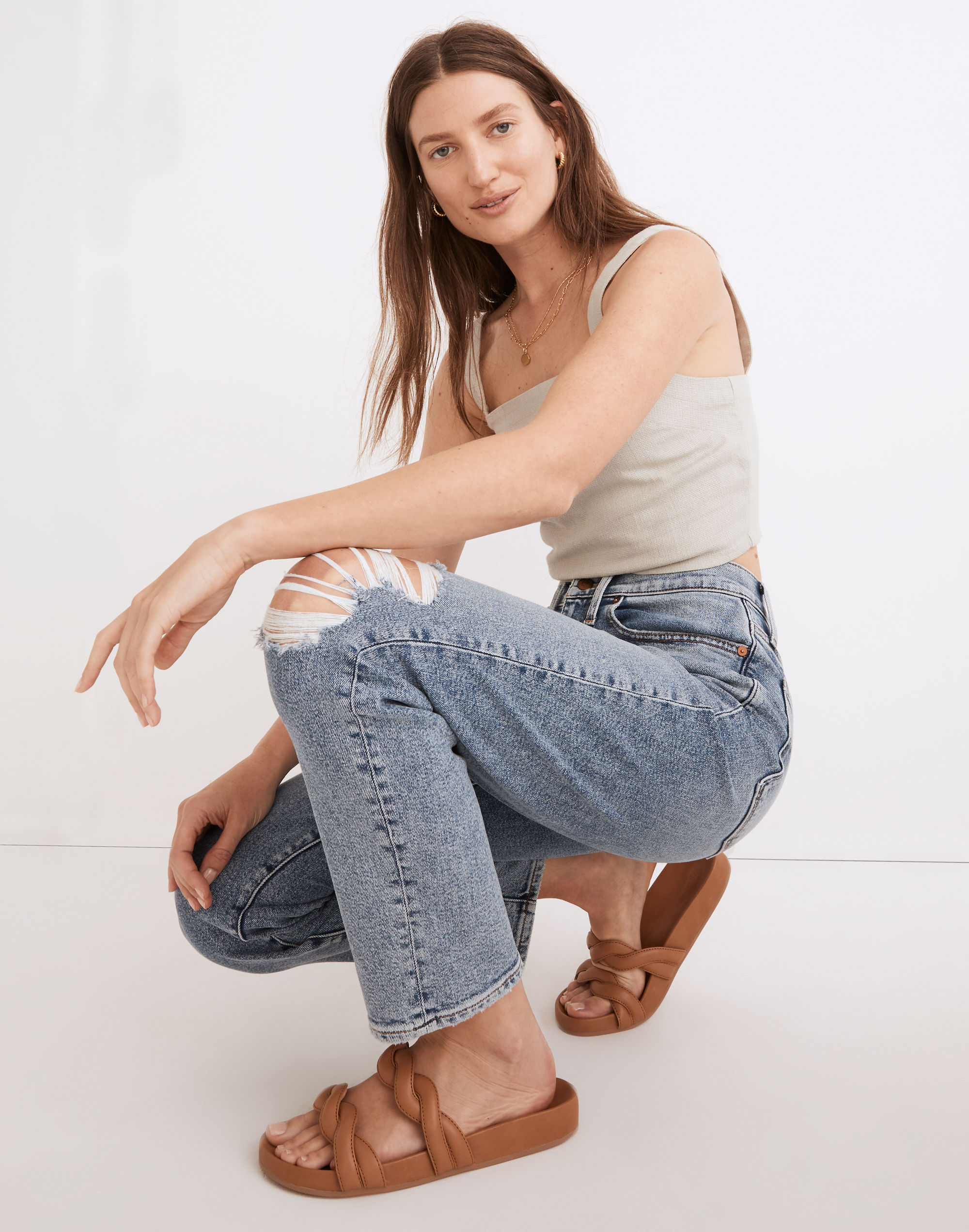 The Girljean Berryton Wash: Distressed Edition | Madewell