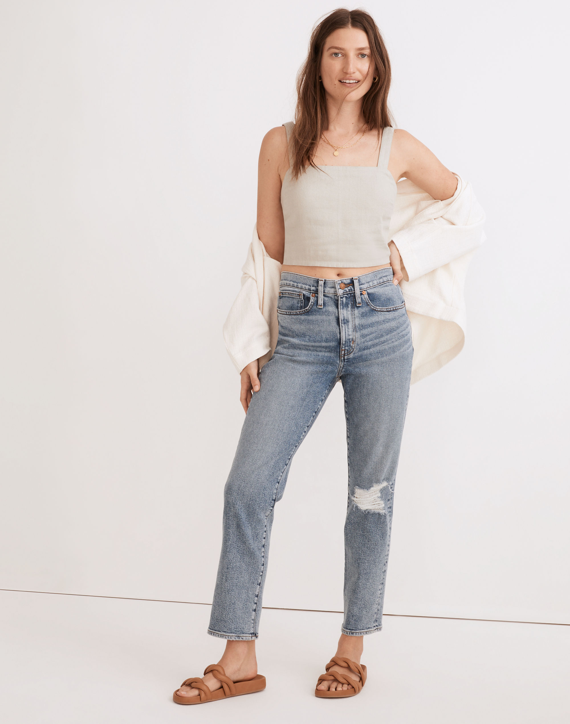 The Girljean Berryton Wash: Distressed Edition | Madewell