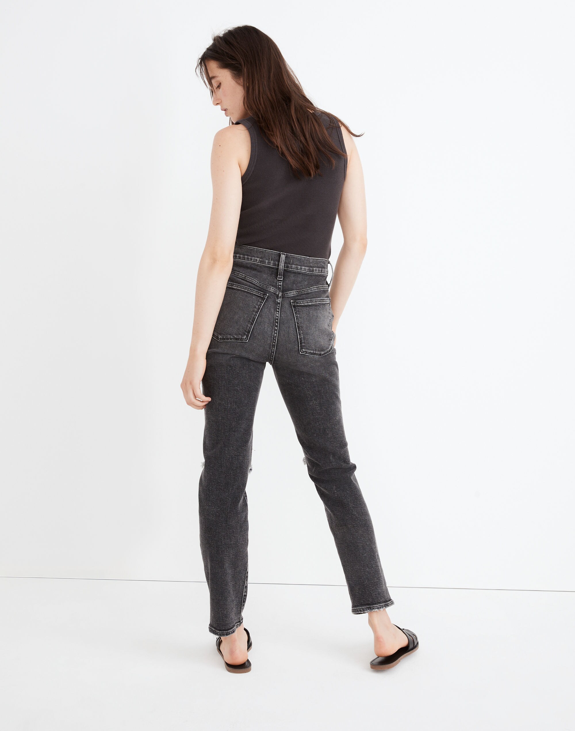 The Tall Momjean Pennhurst Wash: Ripped Edition | Madewell