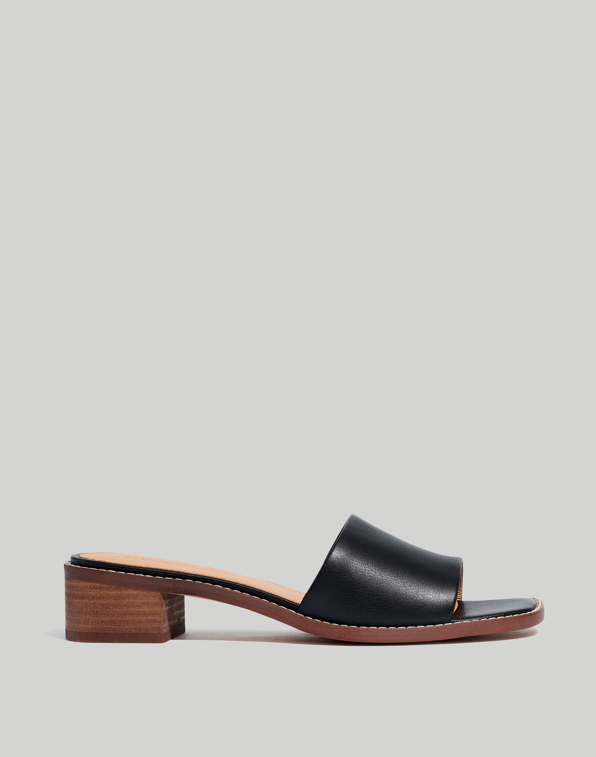 The Cassady Mule in Leather | Madewell