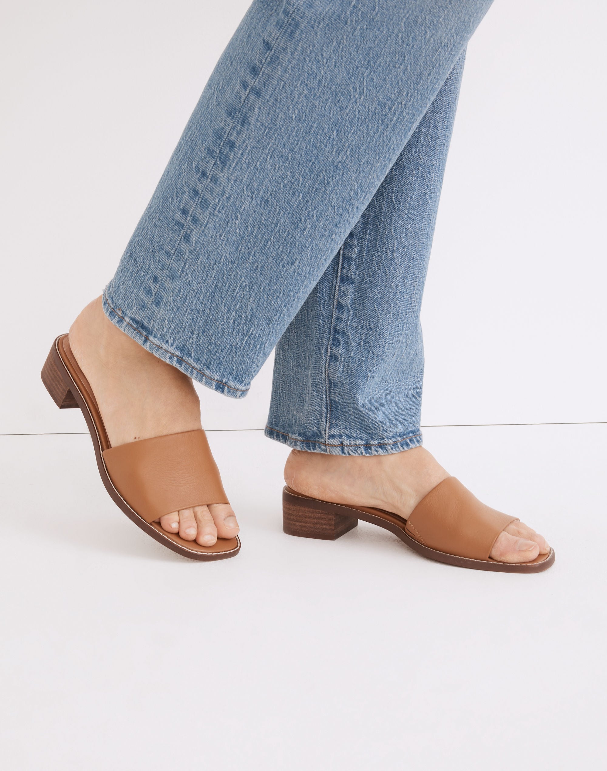 The Cassady Mule Leather | Madewell