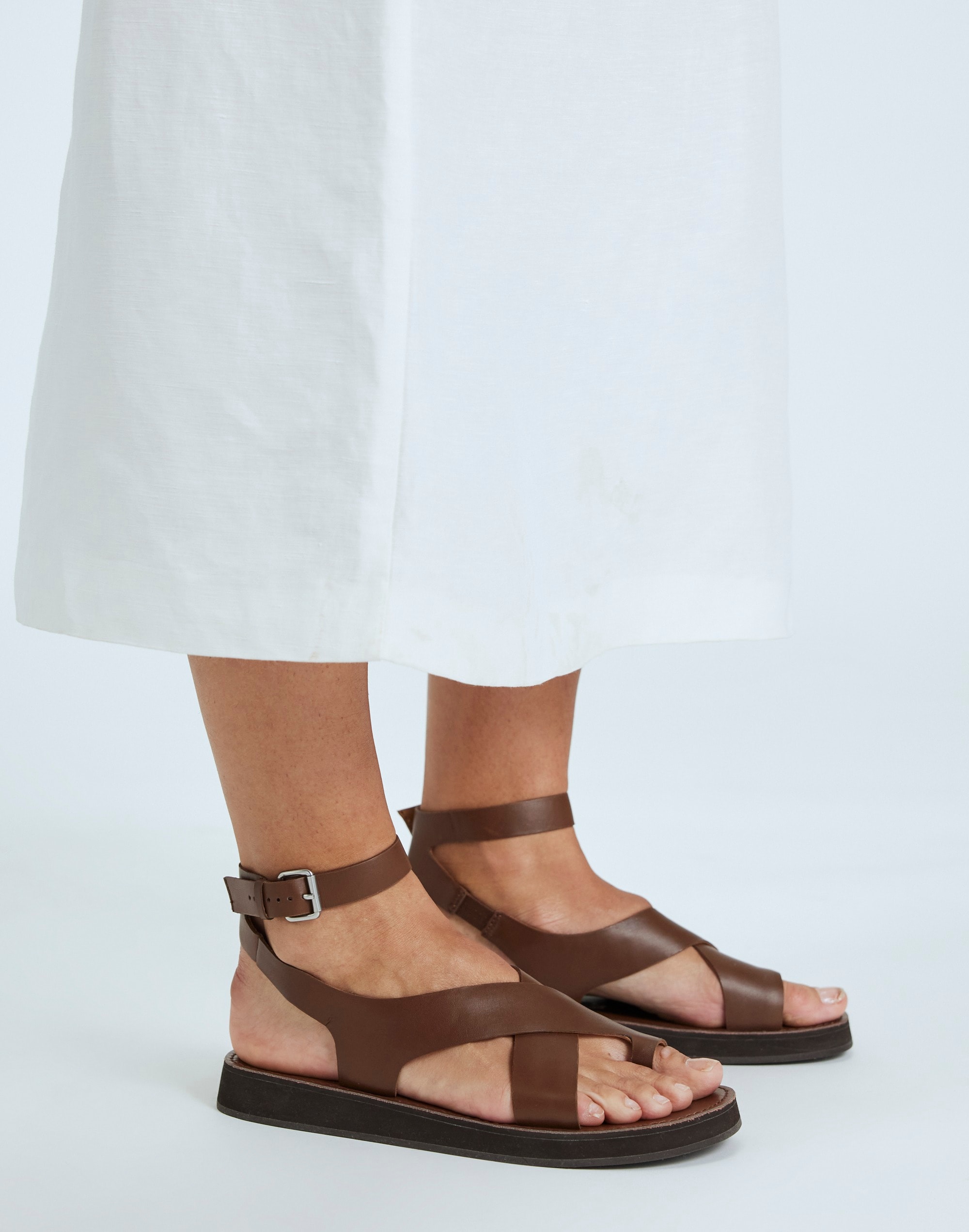 The Natasha Flatform Sandal | Madewell