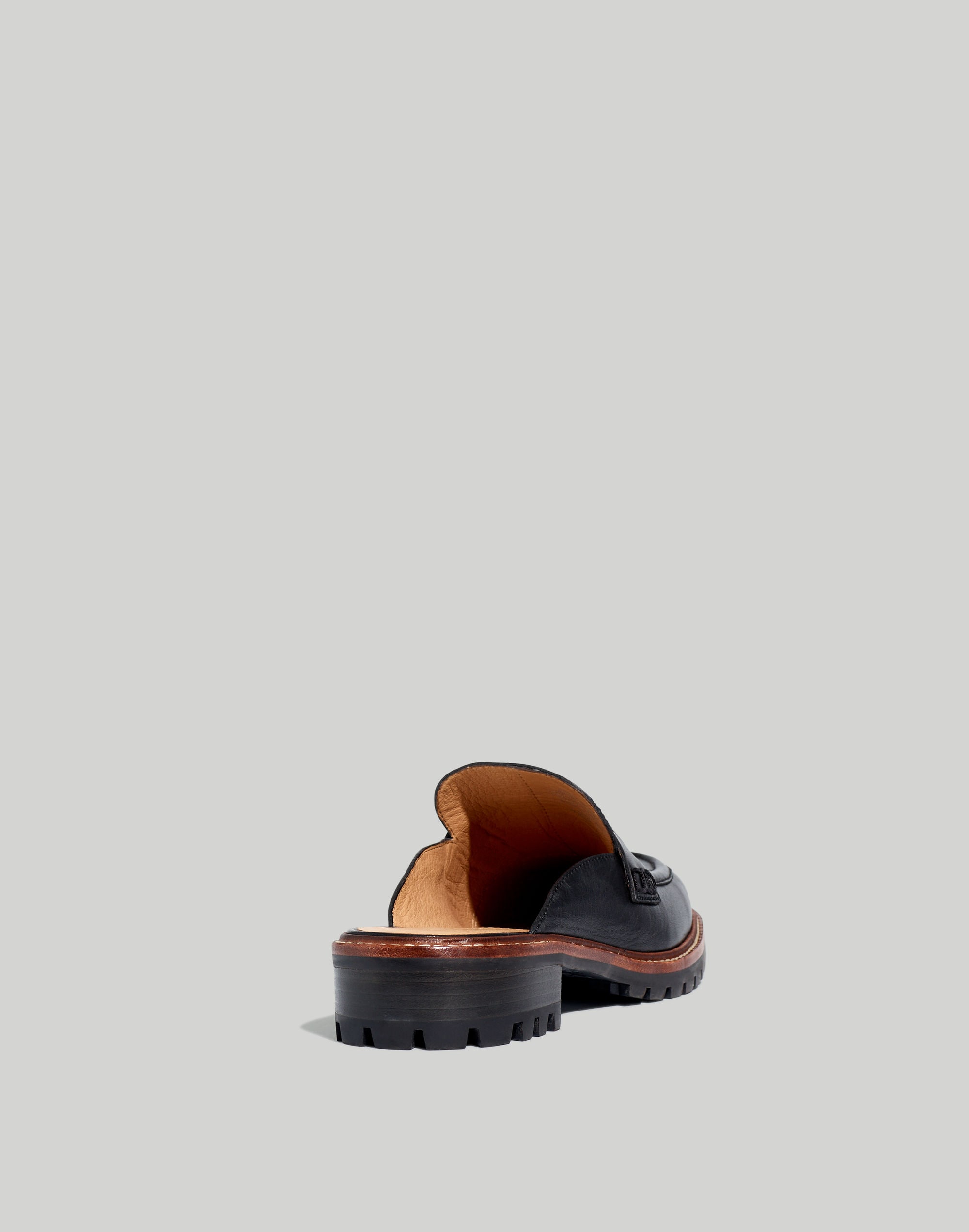 The Corinne Lugsole Loafer Mule