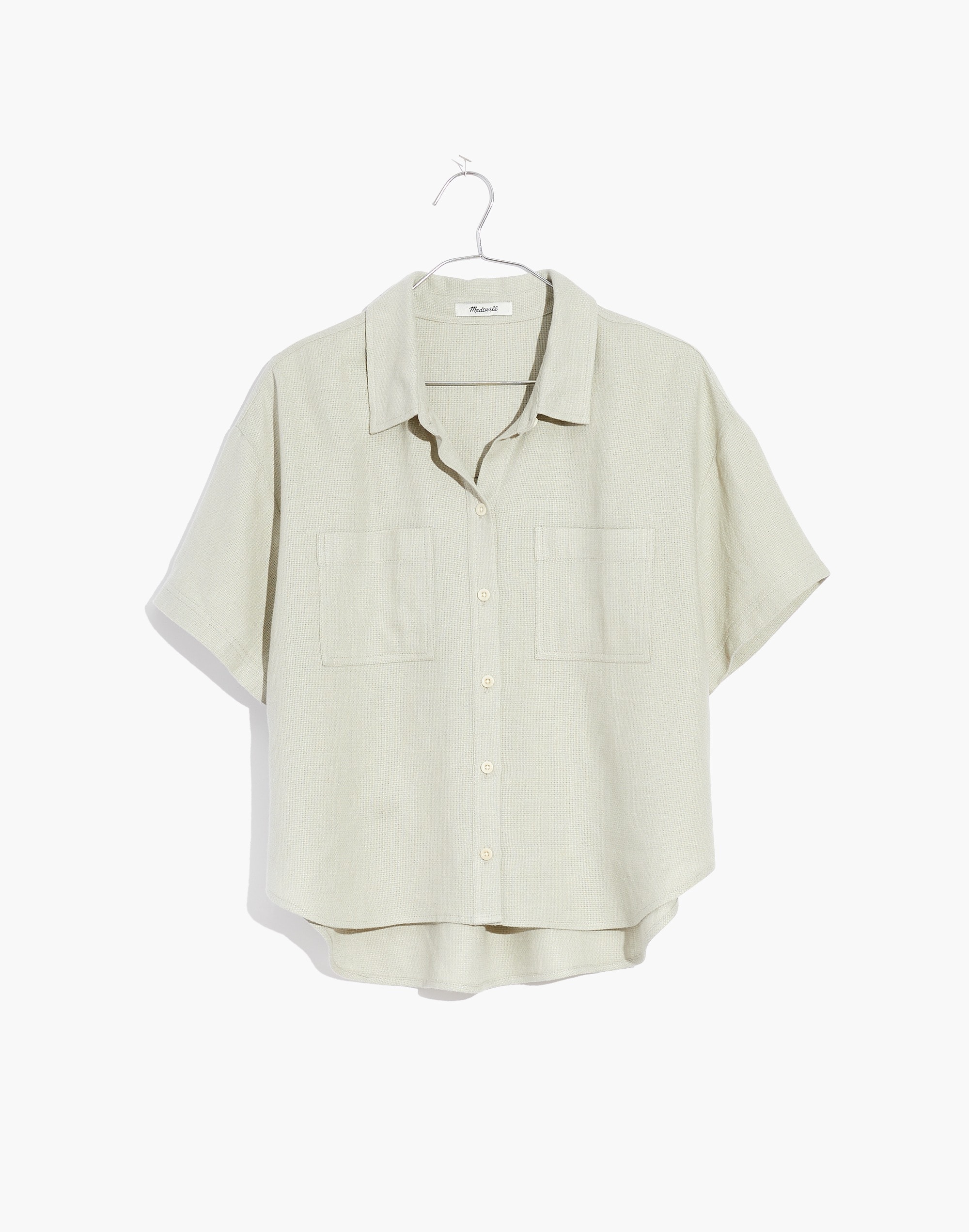 Breezewoven Beachside Shirttail Top | Madewell