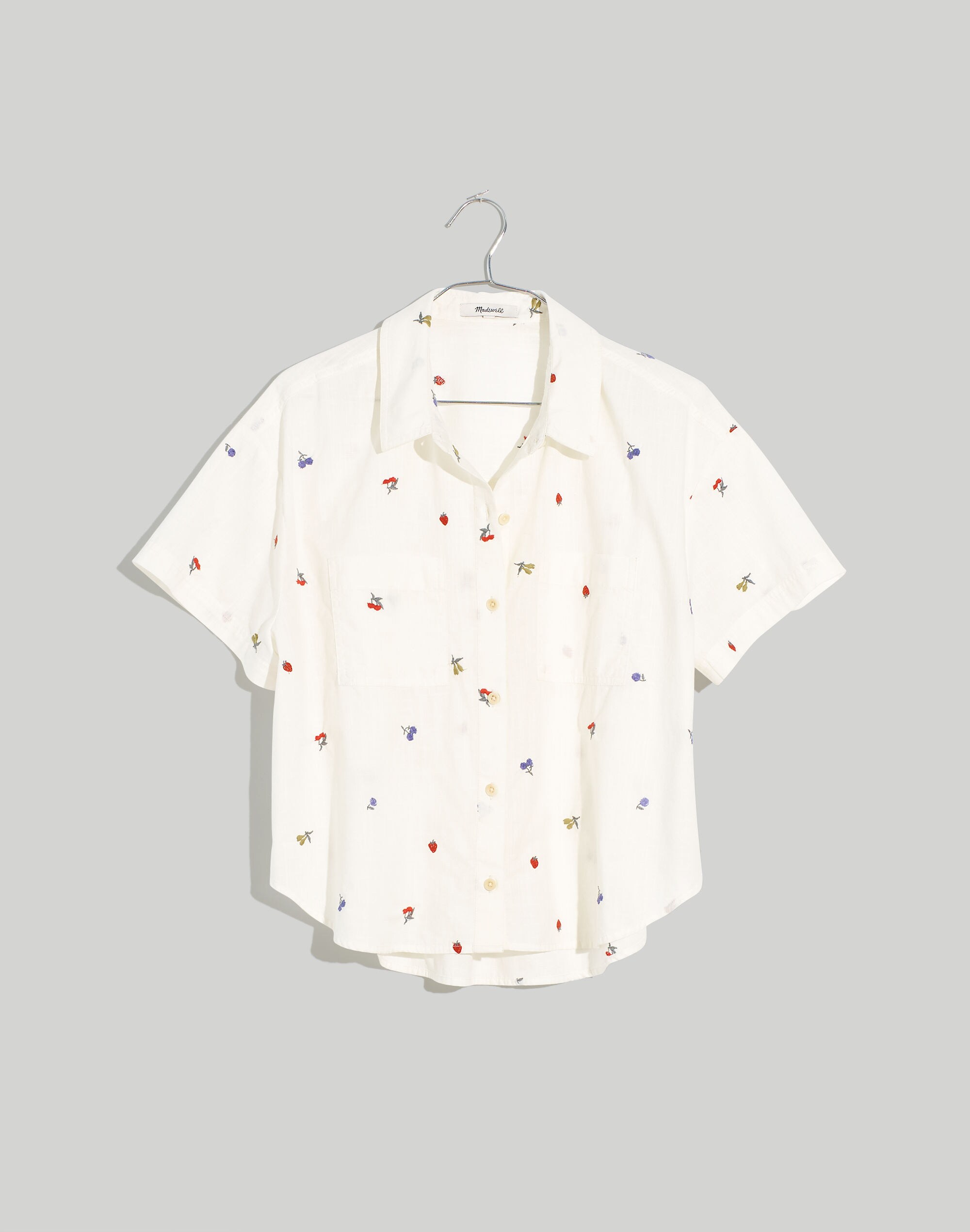 Beachside Shirttail Top Fresca Fruit | Madewell