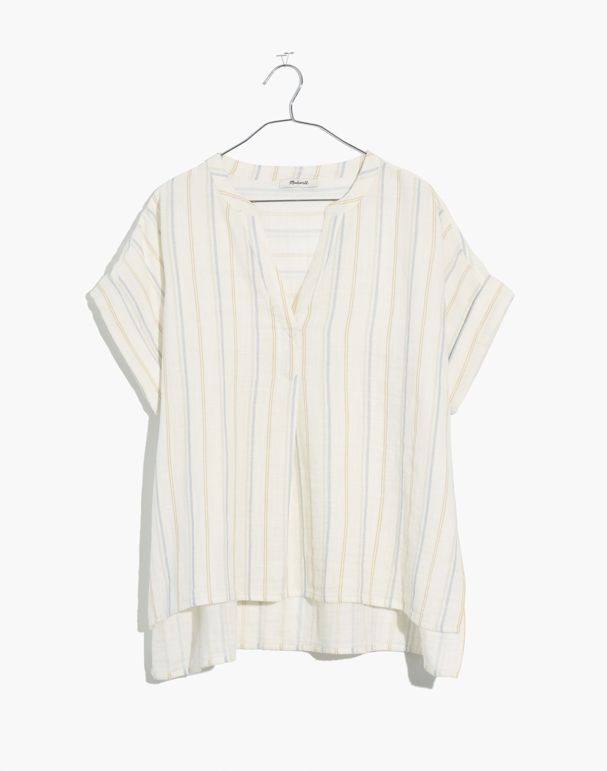 Lakeline Popover Shirt in Schulner Stripe | Madewell