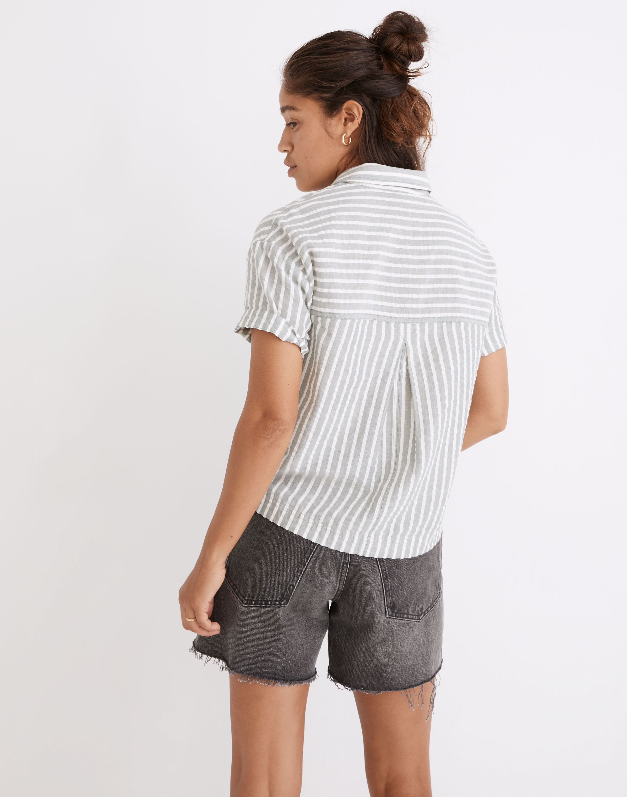 Seersucker Beachside Shirt Stripe | Madewell