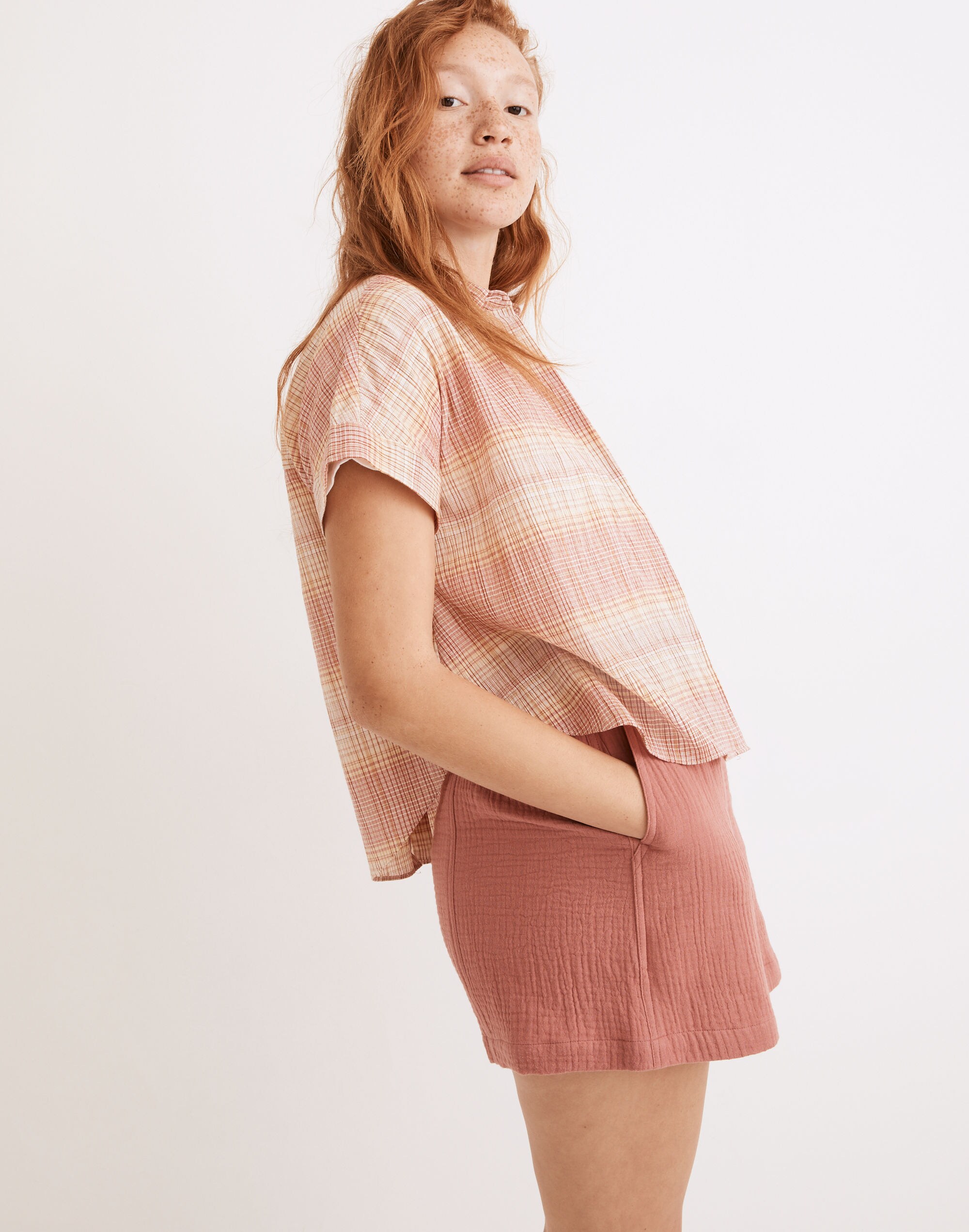 Hilltop Shirt in Ombré Stripe | Madewell