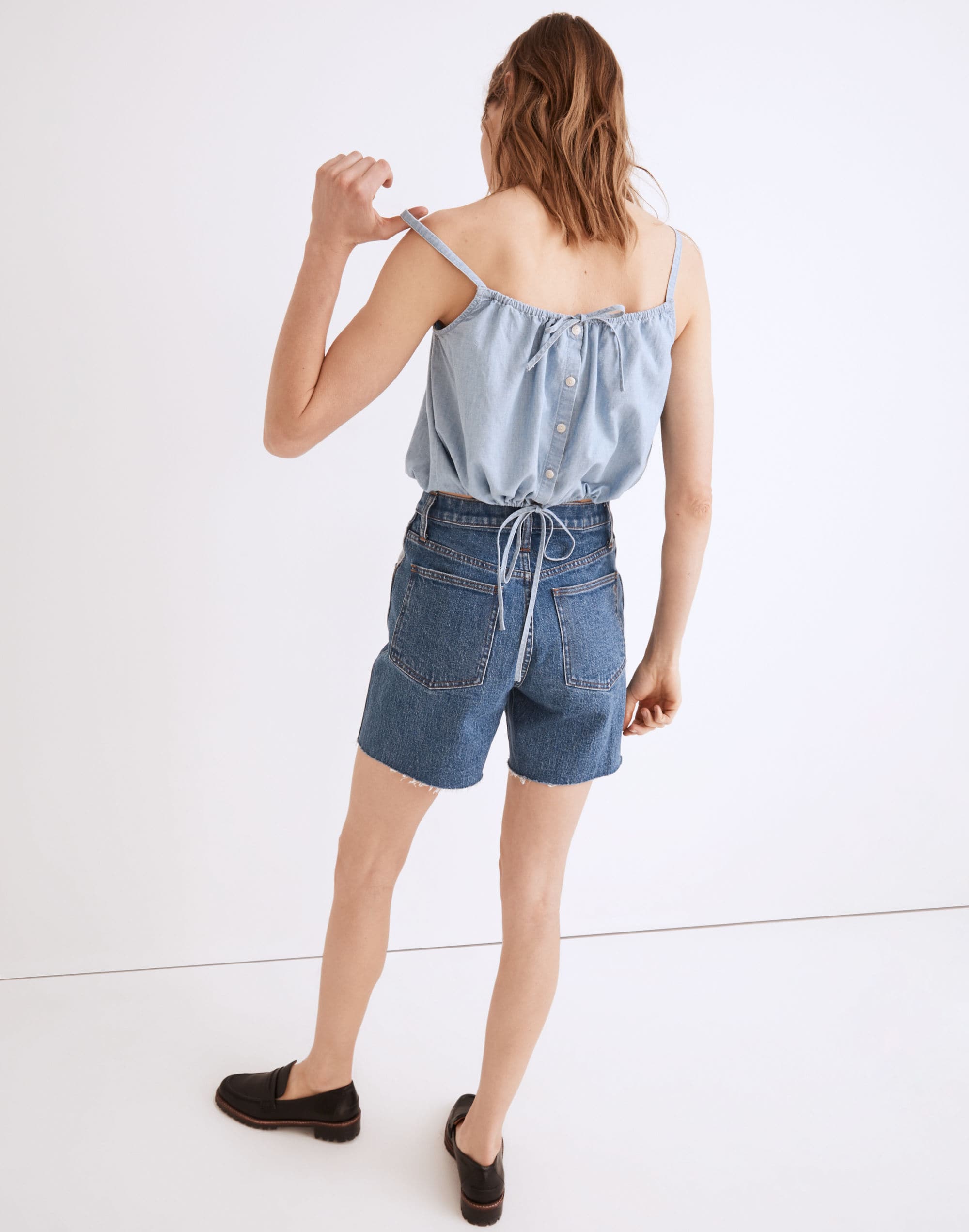 Chambray Meriden Top Vineshire Wash | Madewell