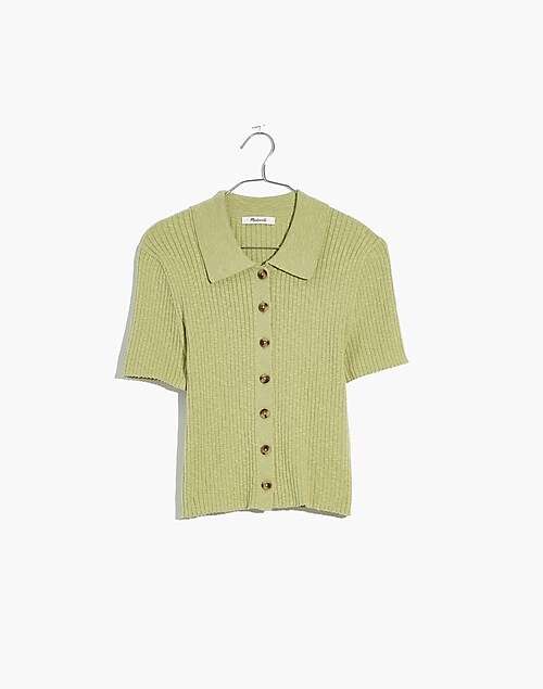 Barbrook Button-Front Sweater Polo
