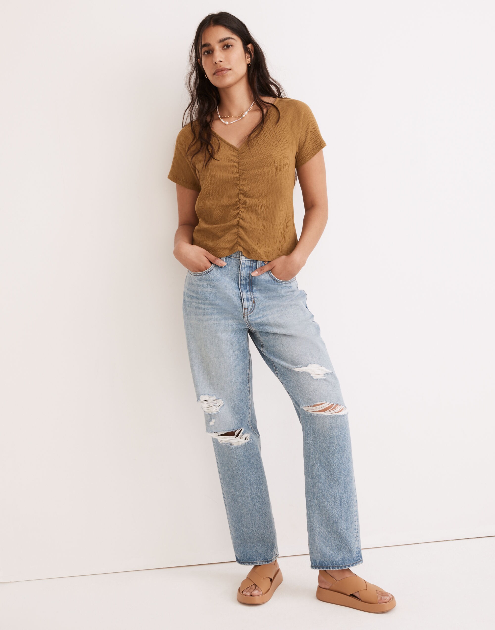 Madewell Hook & Eye Knit Tops for Women