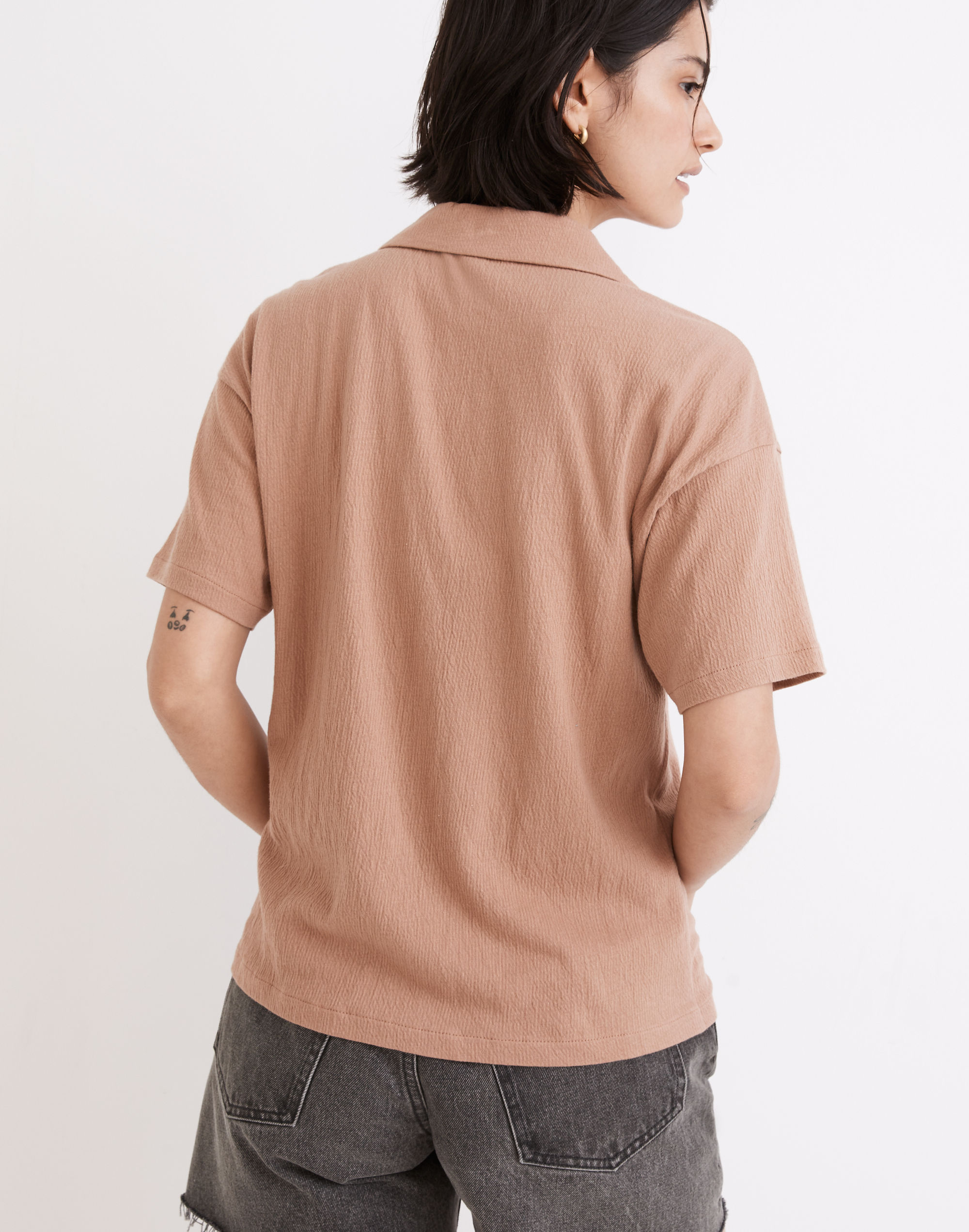 Knit Lightspun Camp Shirt | Madewell