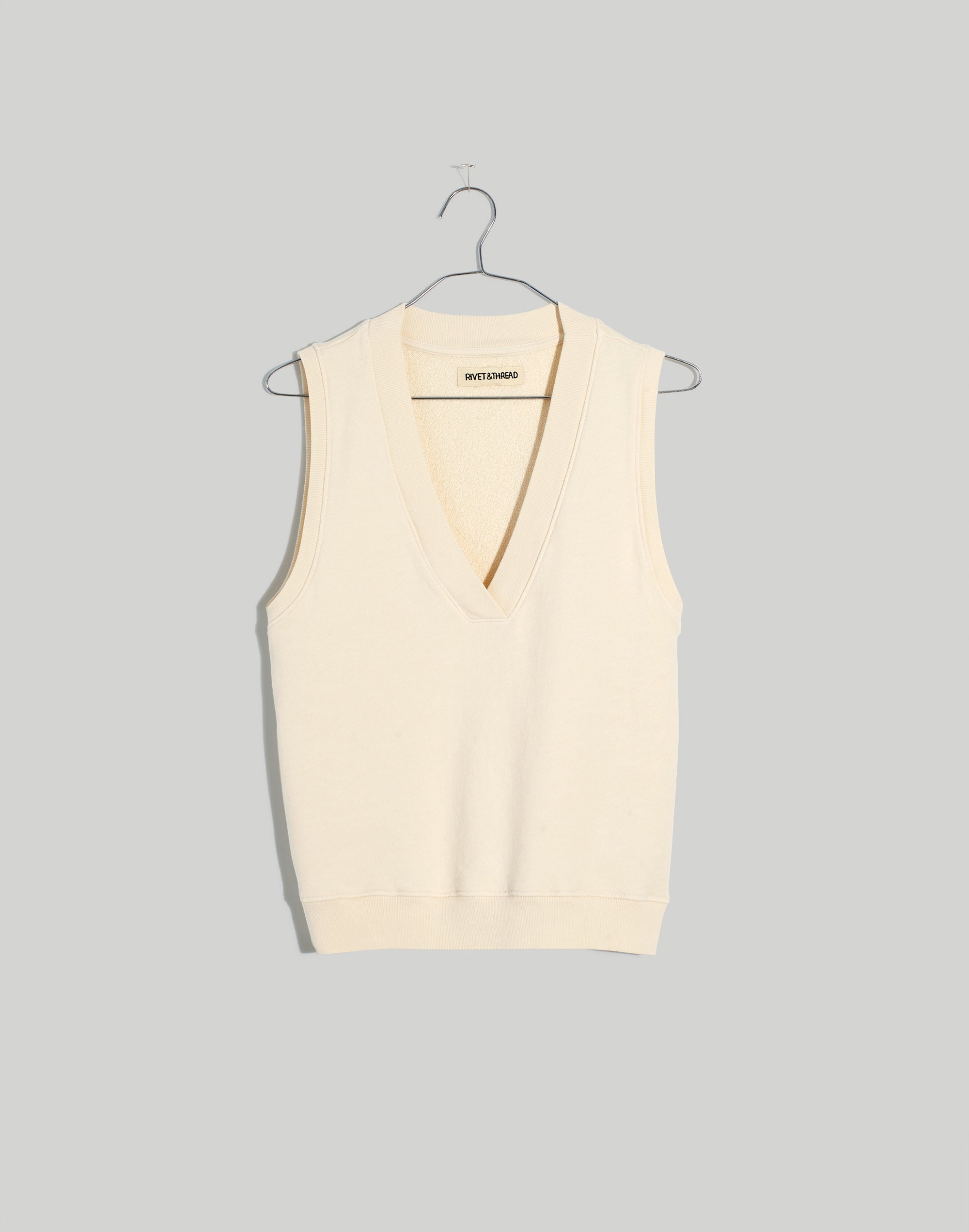 Rivet & Thread Sweatshirt Vest | Madewell