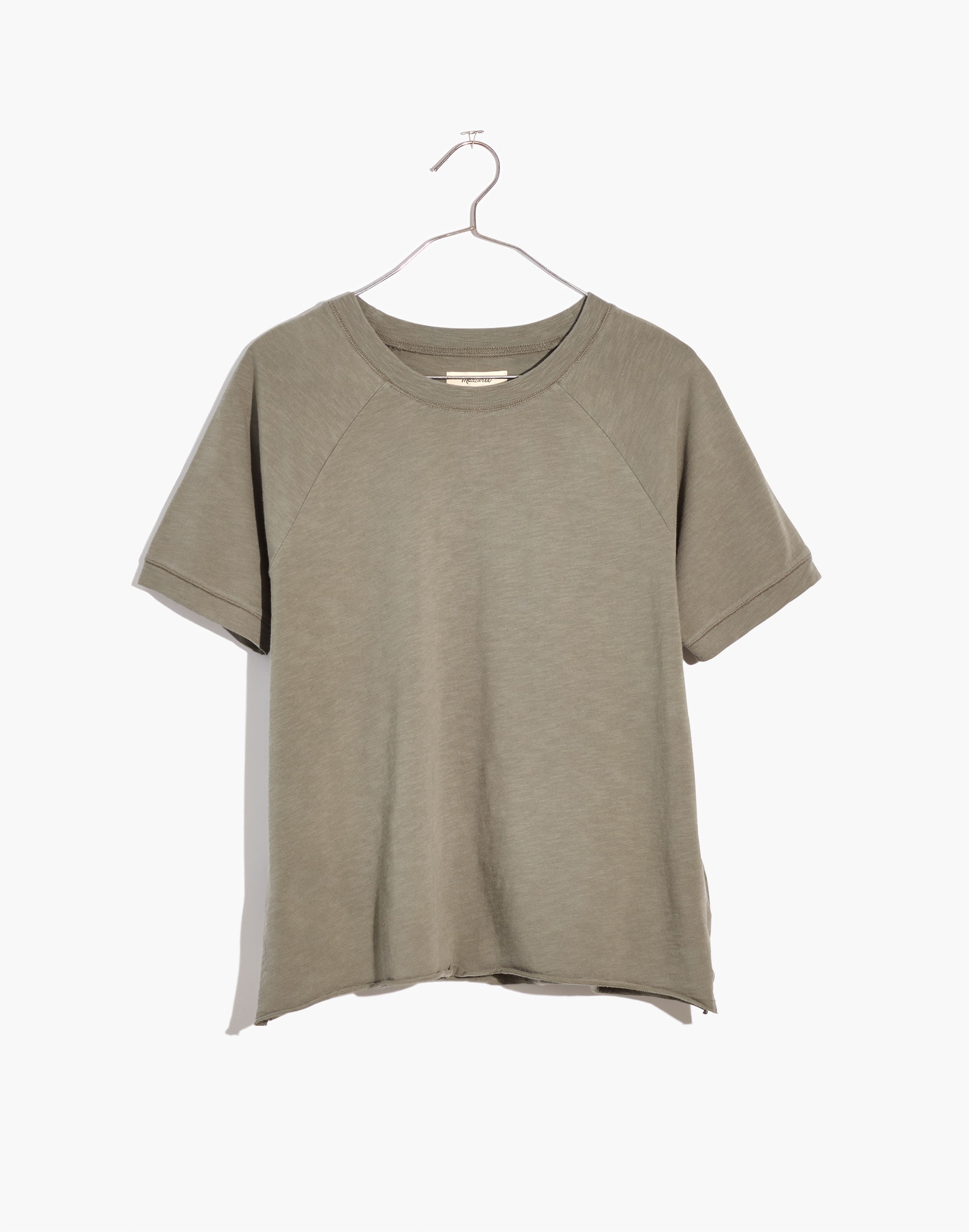 Garment-Dyed Harraway Raglan Tee | Madewell