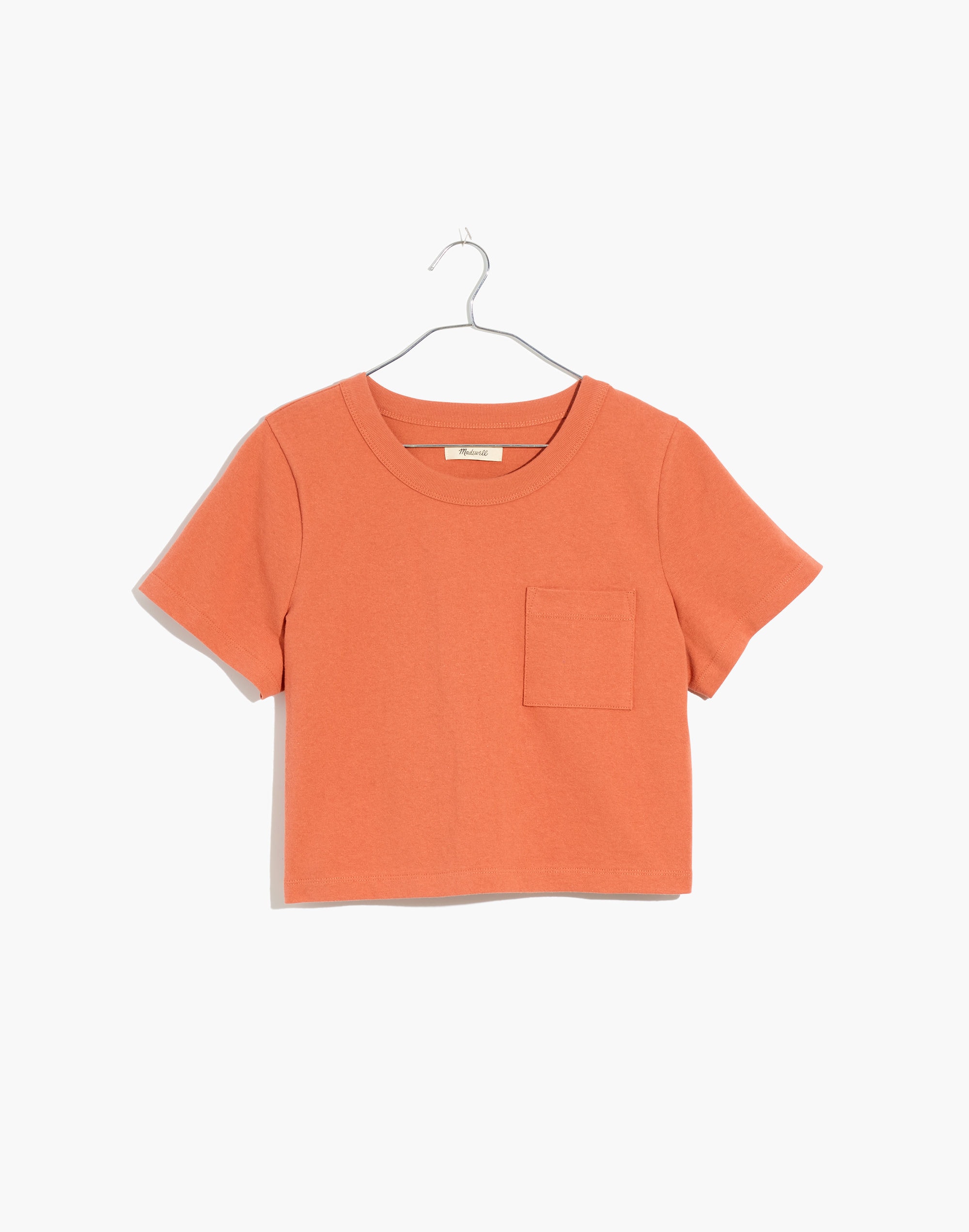 Organic Cotton Supercrop Pocket Tee | Madewell