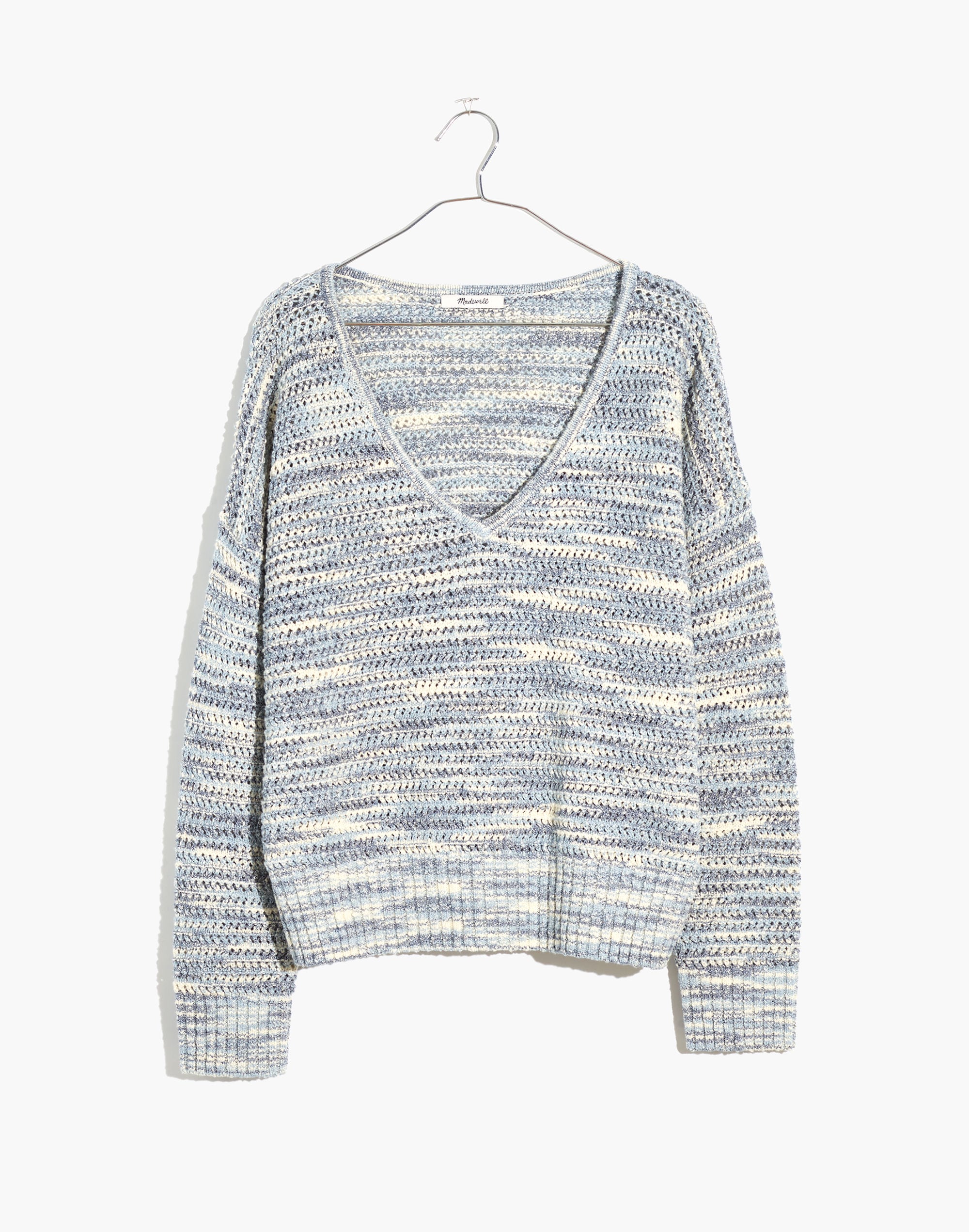 Plus Southbrook Open-Stitch Pullover Sweater Space-Dye | Madewell