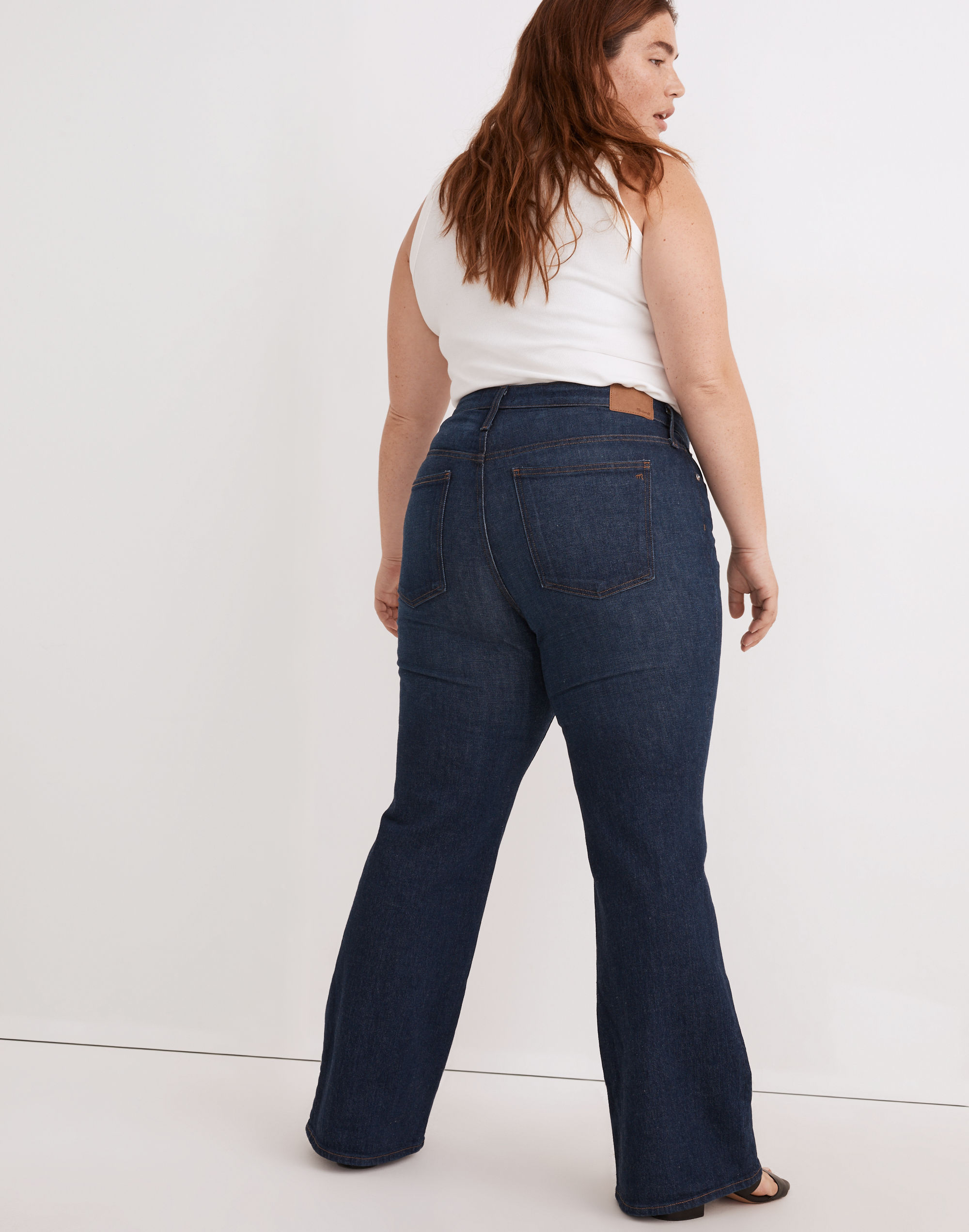 The Plus Perfect Vintage Flare Jean in Beaucourt Wash