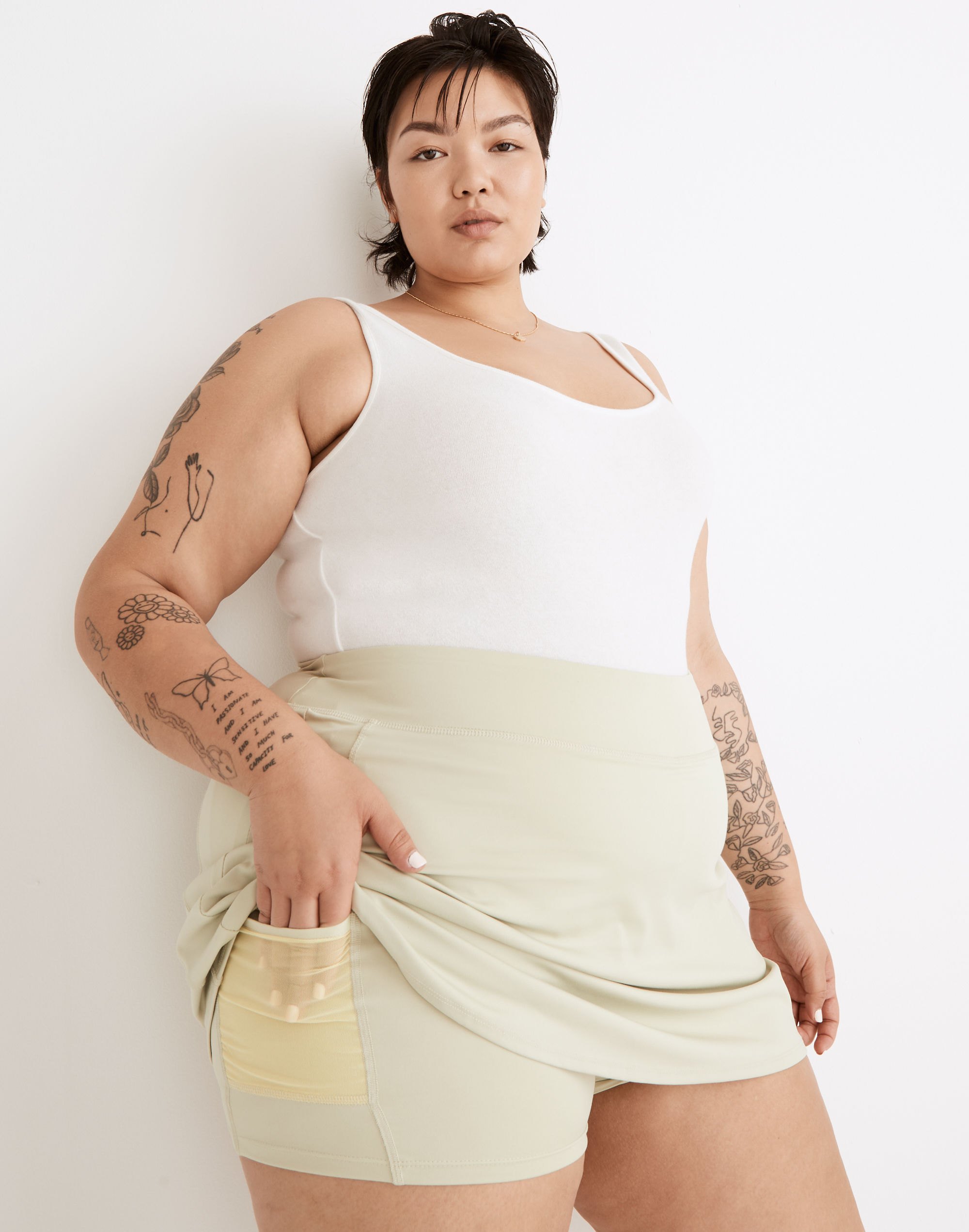 Plus MWL Flex Fitness Skirt | Madewell