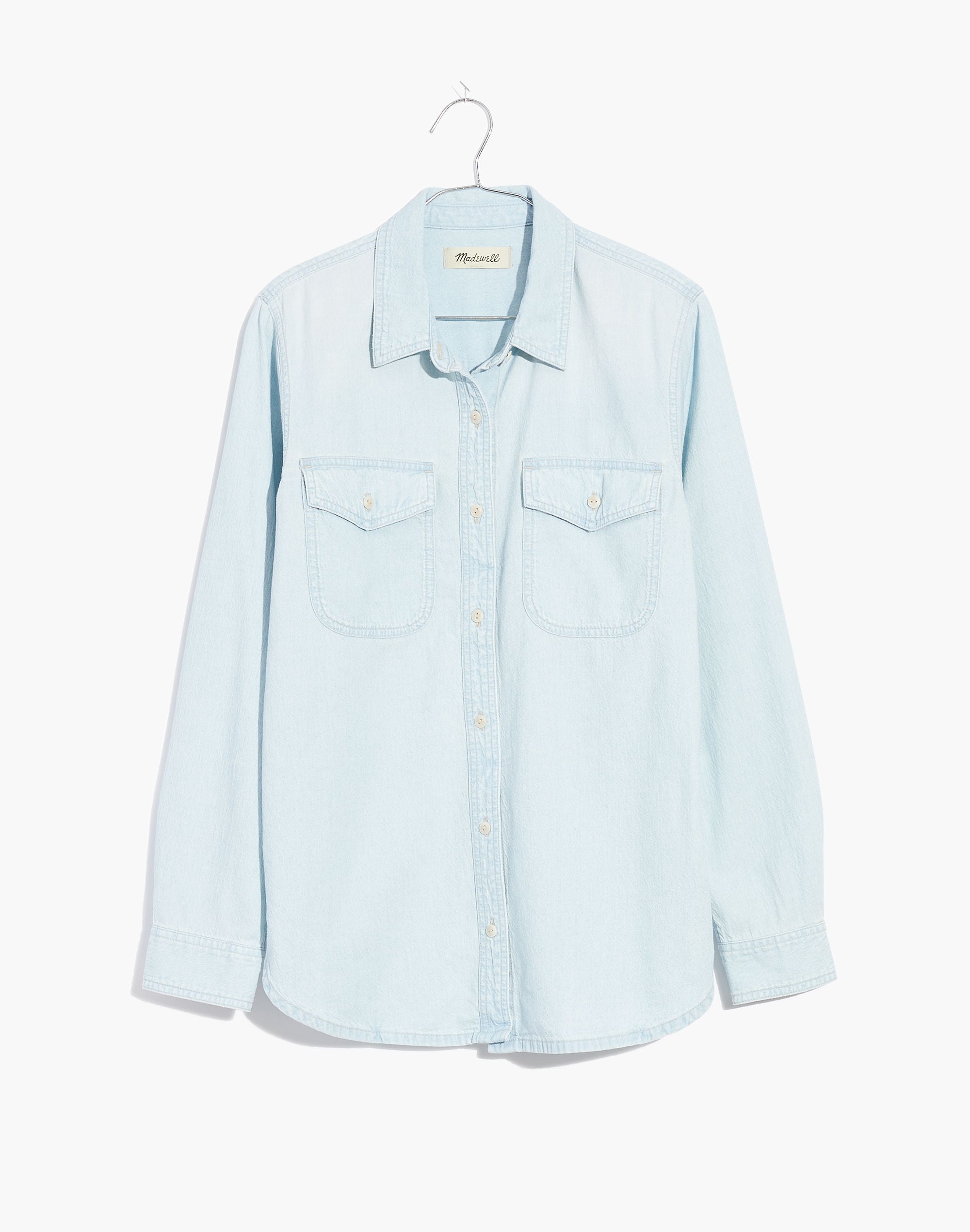 Plus Denim Button-Up Shirt Barford Wash | Madewell