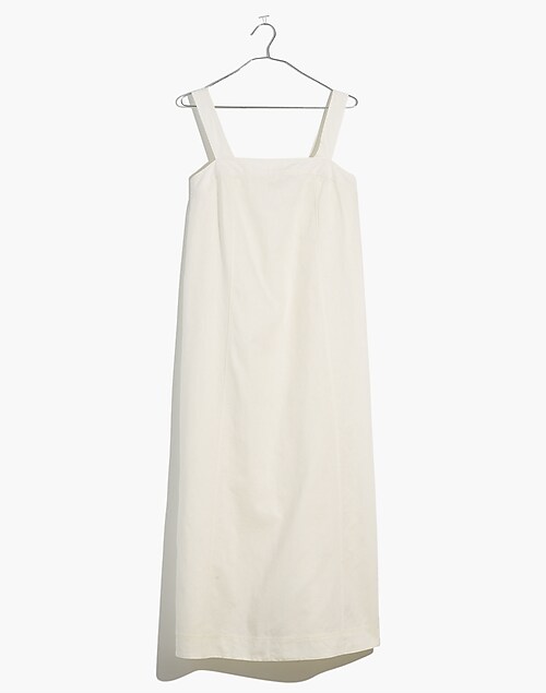 Printed Pure Cotton Midi Dress in White : TXR907