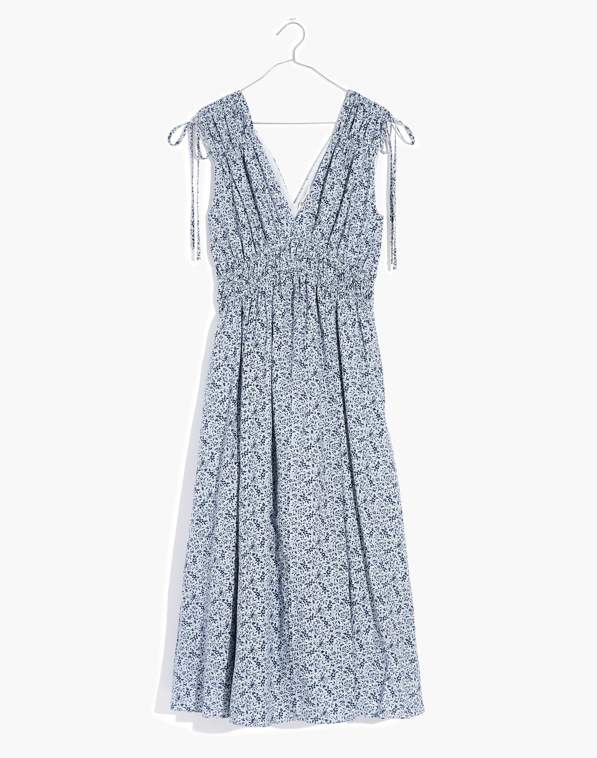 Plus Sophia Smocked Midi Dress Florentine Floral | Madewell