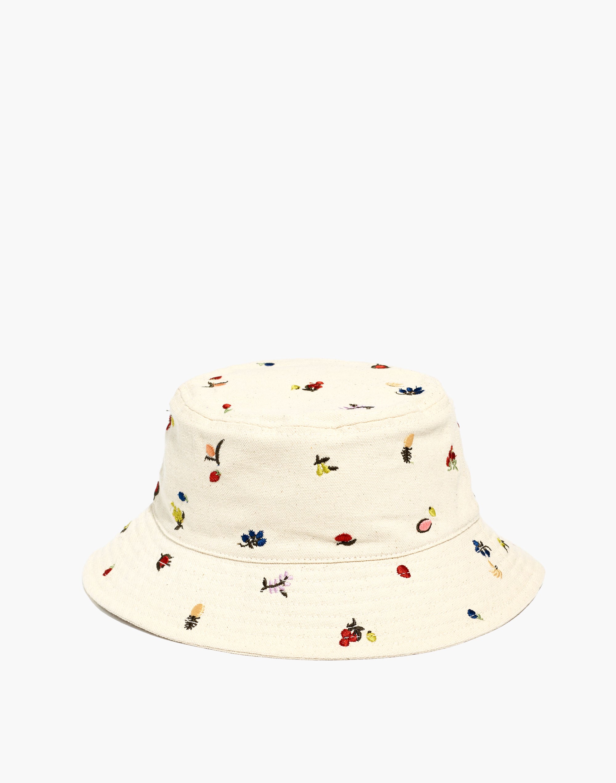 Fresca Fruit Embroidered Bucket Hat